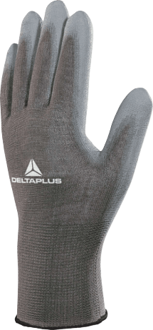 Delta Plus VE702PG Gri PU Kaplı İş Eldiveni