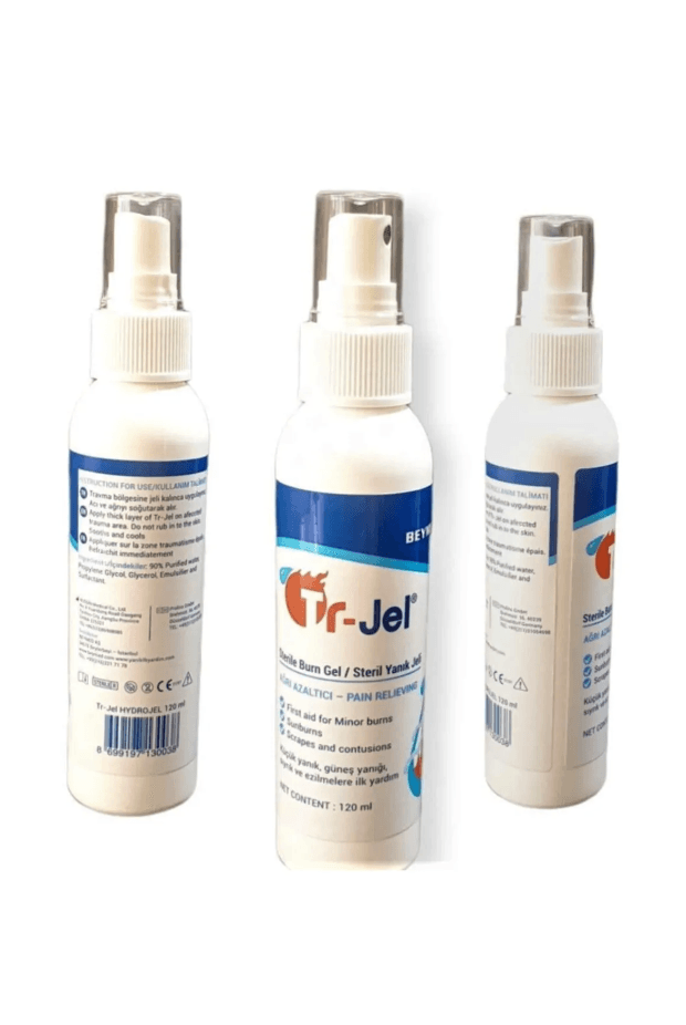 TR-JEL 120 ml dispenser Yanık Jeli