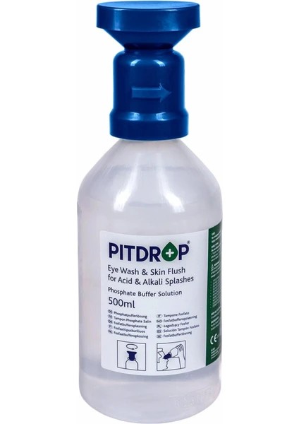 Pitdrop Kimyasal Göz Duşu 500ml