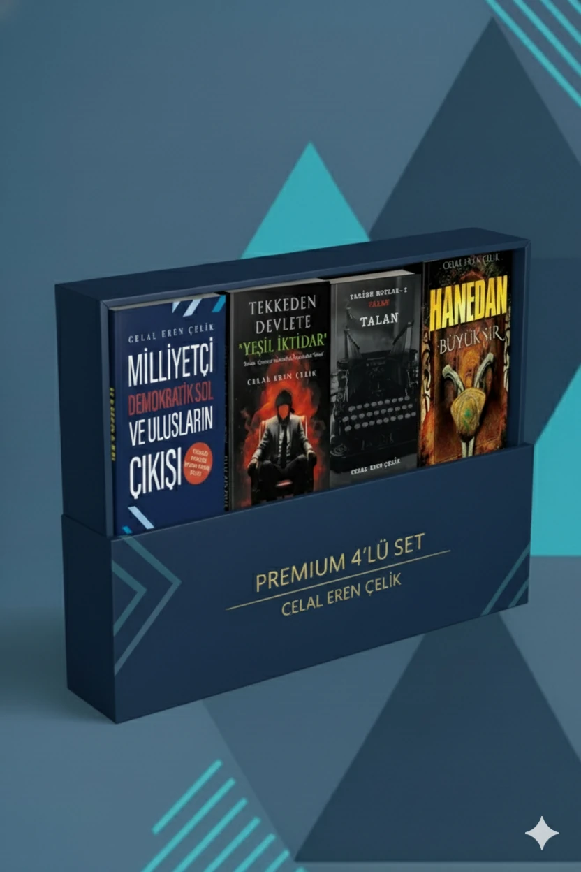 "PREMIUM" 4'LÜ SET-(İSME ÖZEL İMZALI 4 CELAL EREN ÇELİK KİTABI)