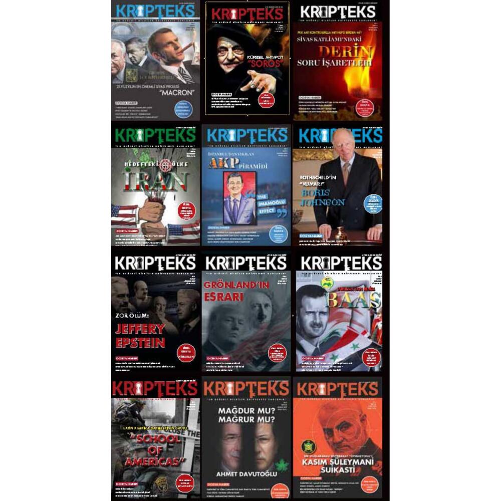 KRİPTEKS E-DERGİ TOPLU ARŞİV-(24 SAYI)