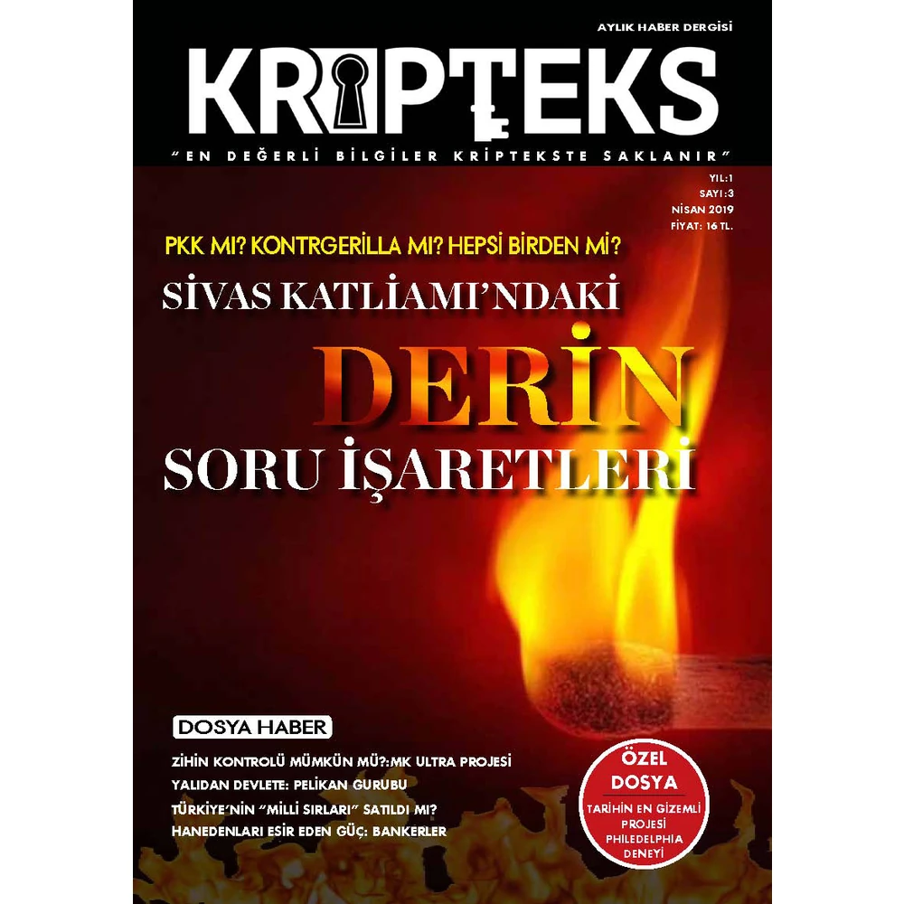 KRİPTEKS DERGİSİ SAYI: 3