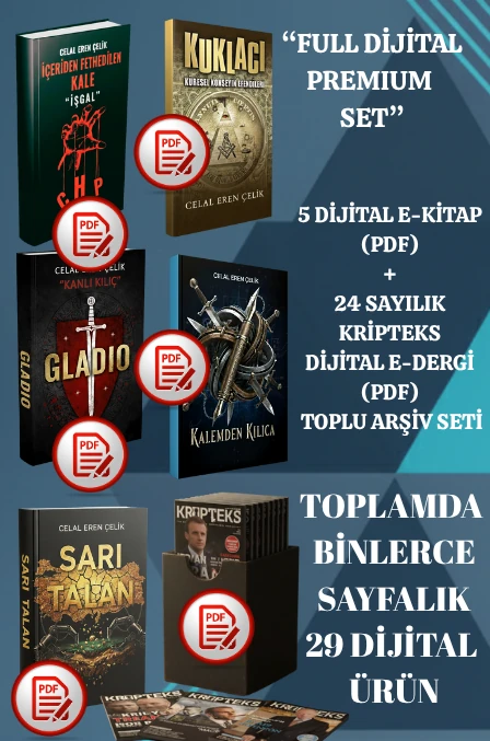 FULL DİJİTAL PREMIUM SET (24 SAYILIK KRİPTEKS E-DERGİ TOPLU ARŞİVİ + 5 DİJİTAL E-KİTAP)
