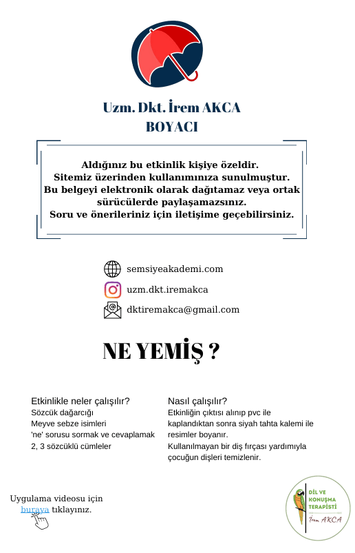 Ne Yemiş?
