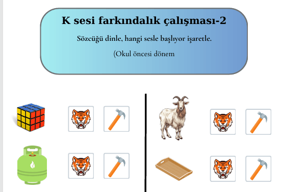 K&G farkındalık çalışması