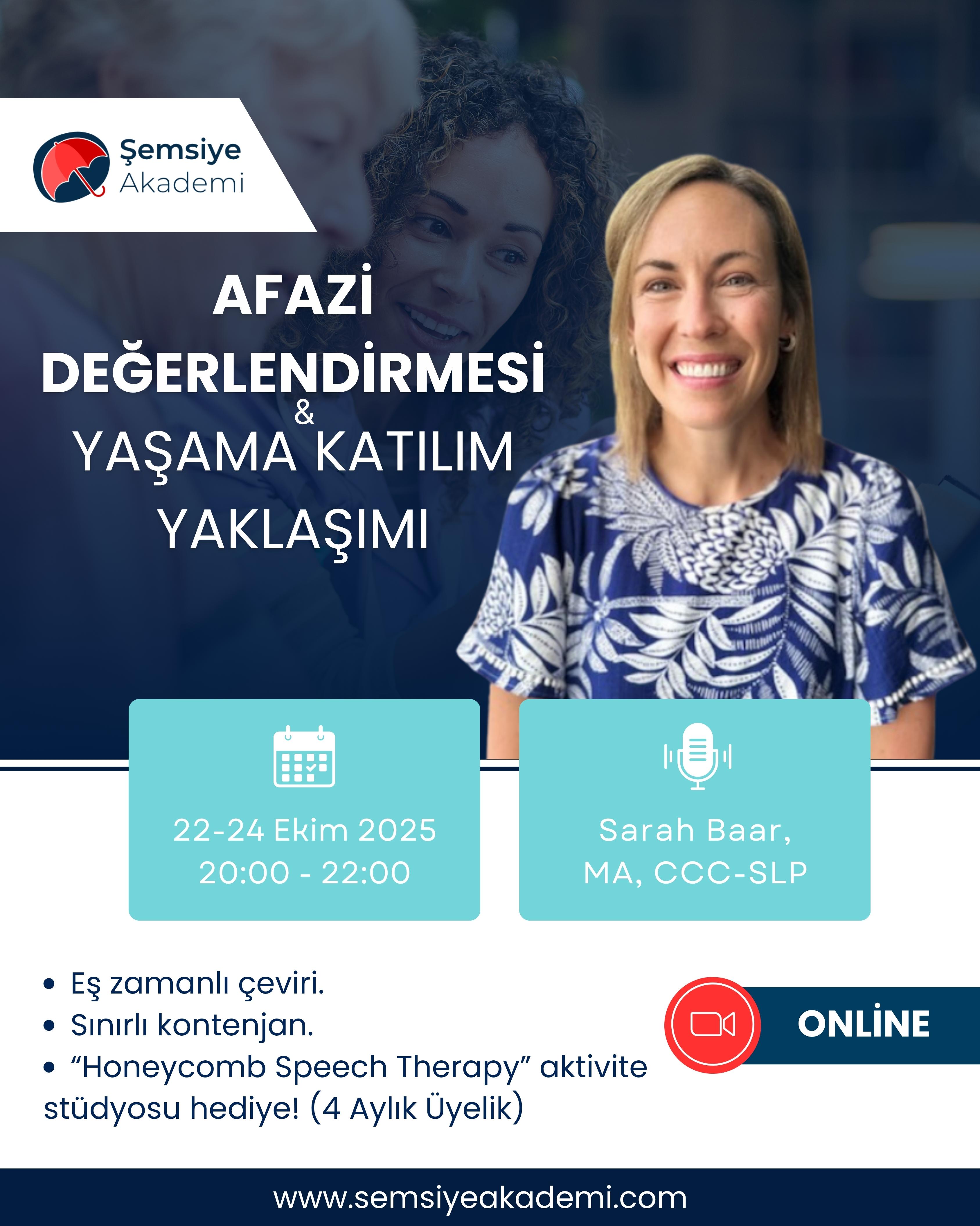Afazi Değerlendirmesi ve Yaşama Katılım Yaklaşımı