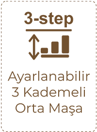 3 Kademeli Ayar