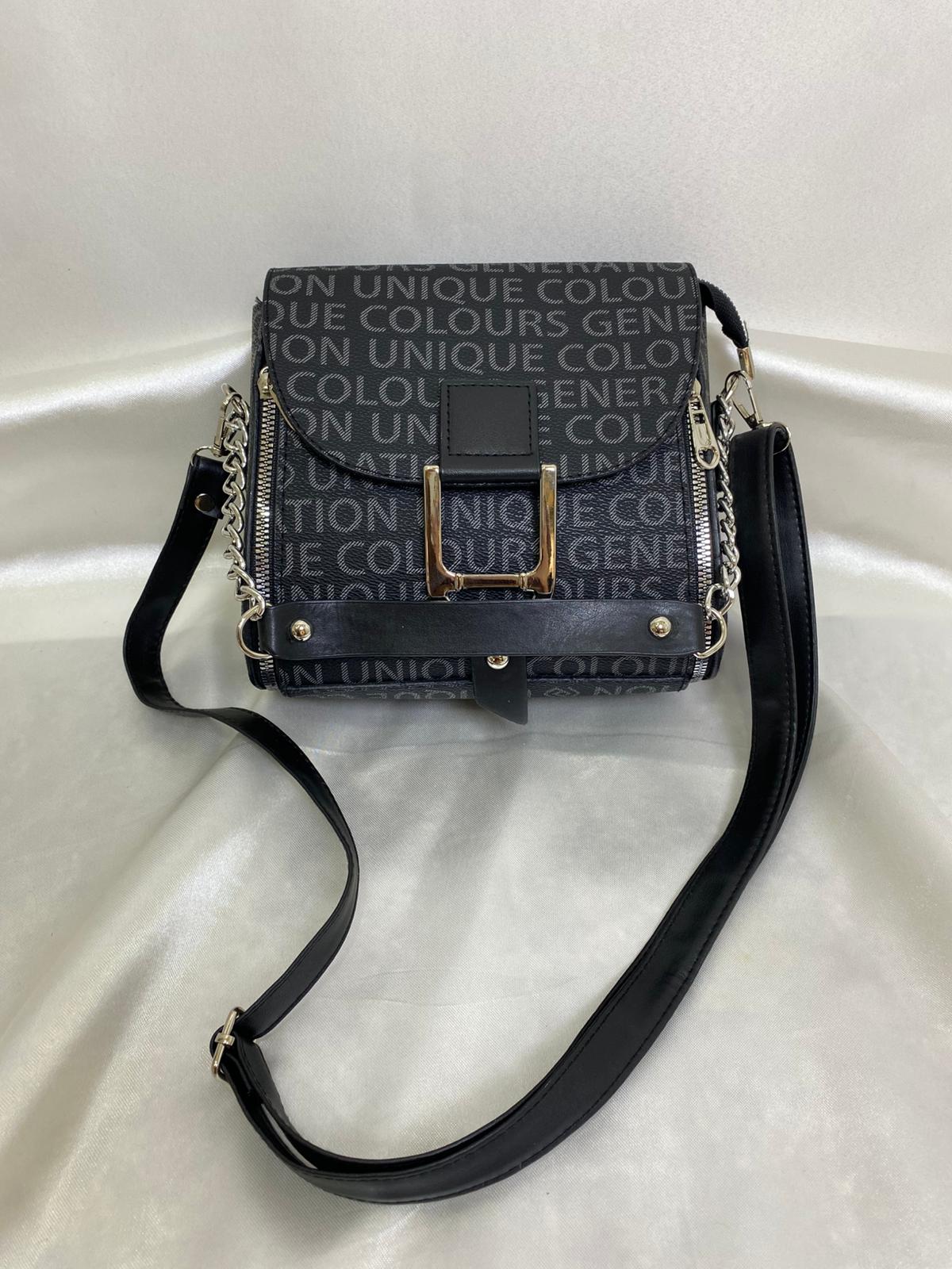 Kadın Zincir Askılı Suni Deri Çanta