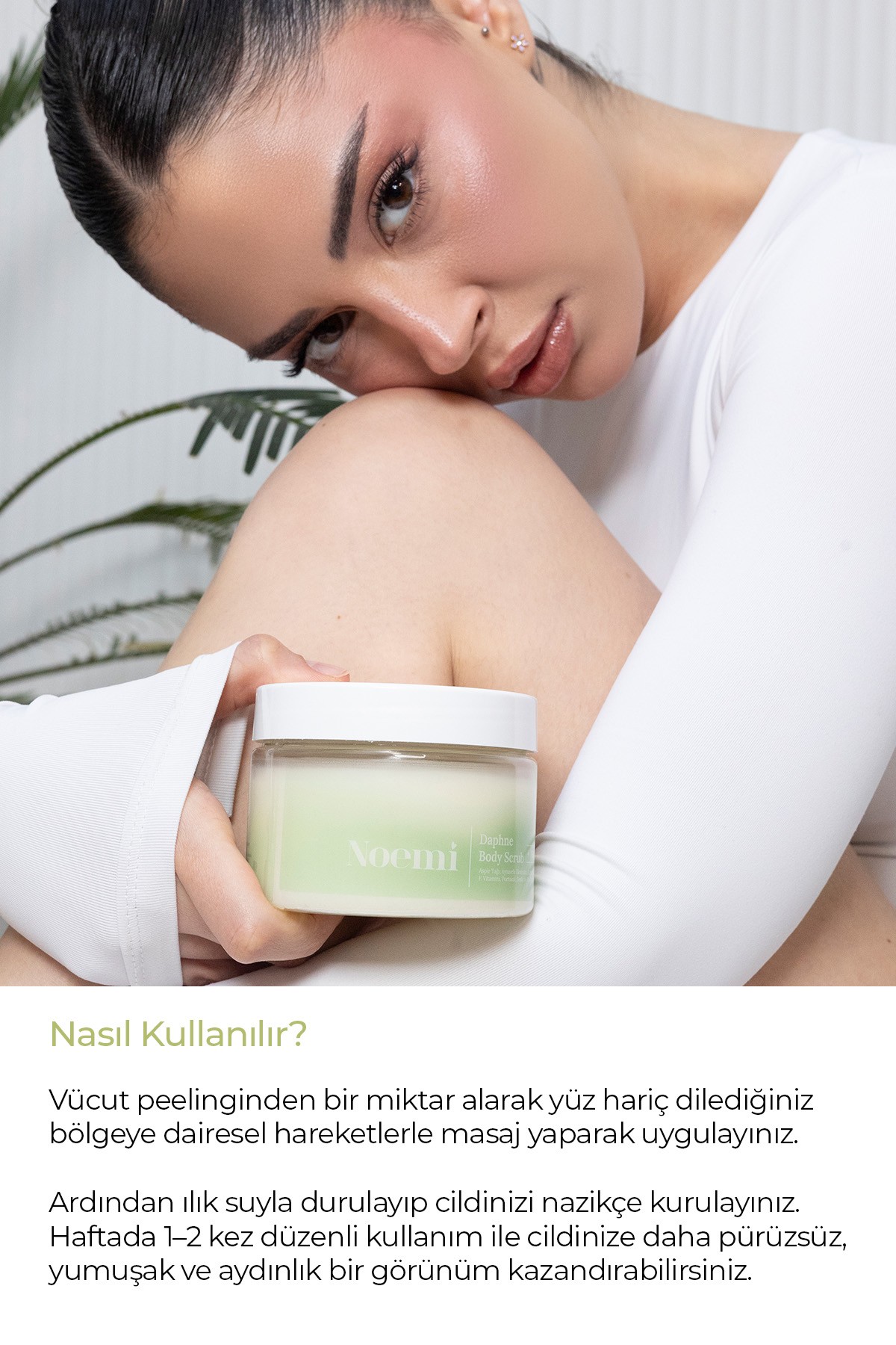 %100 Doğal Body Scrub - Arındırıcı, Yoğun Nemlendirici El Ve Vücut Peelingi – Daphne 300gr