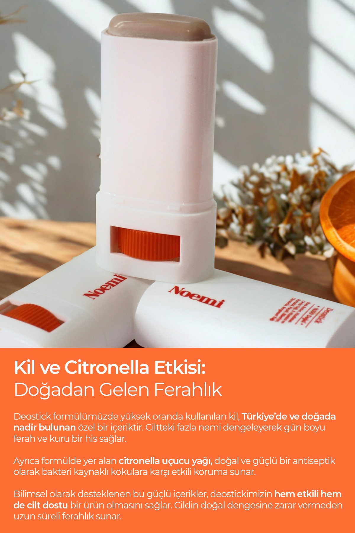 Doğal Deo Stick / Roll On