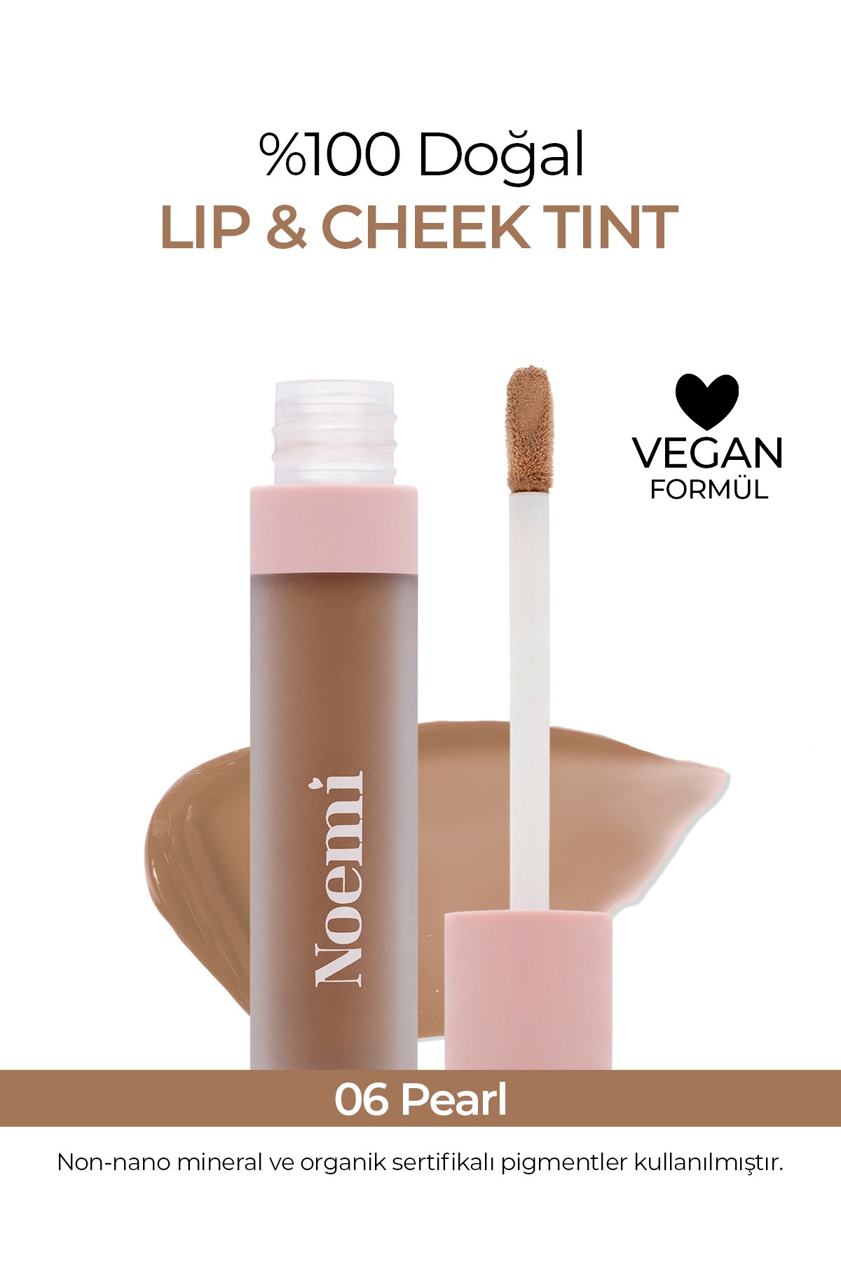 Lip & Cheek / Tint - Besleyici Özellik - 06 Pearl / Aydınlatıcı 