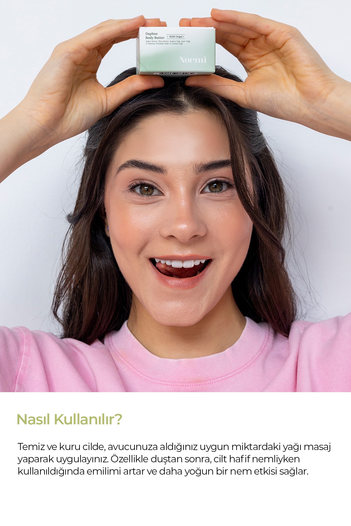 Noemi Body Butter - Yoğun Nemlendirici Vücut Yağı - Daphne 50ml