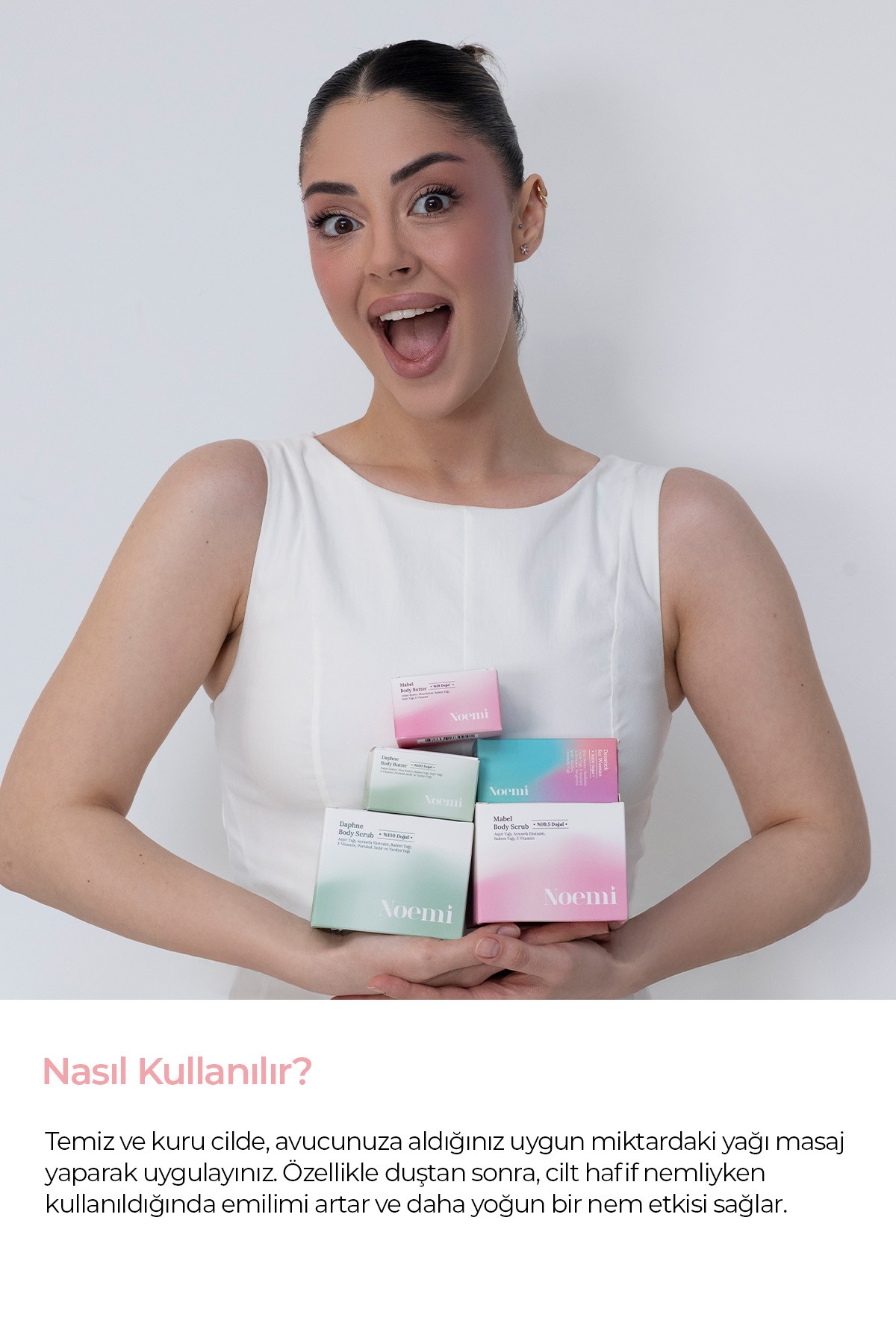 Noemi Body Butter - Yoğun Nemlendirici Vücut Yağı - Mabel 50ml