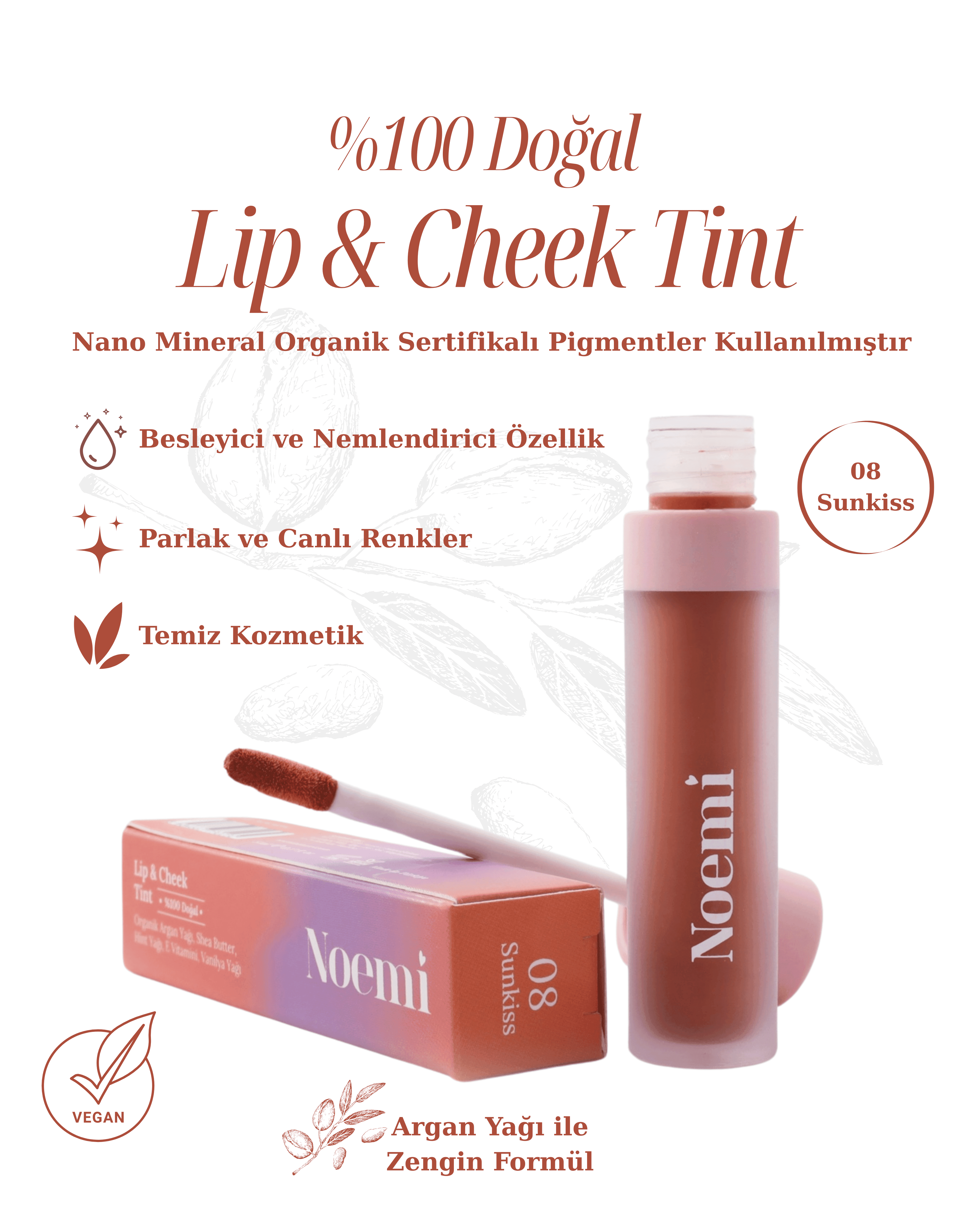 Lip & Cheek / Tint - 08