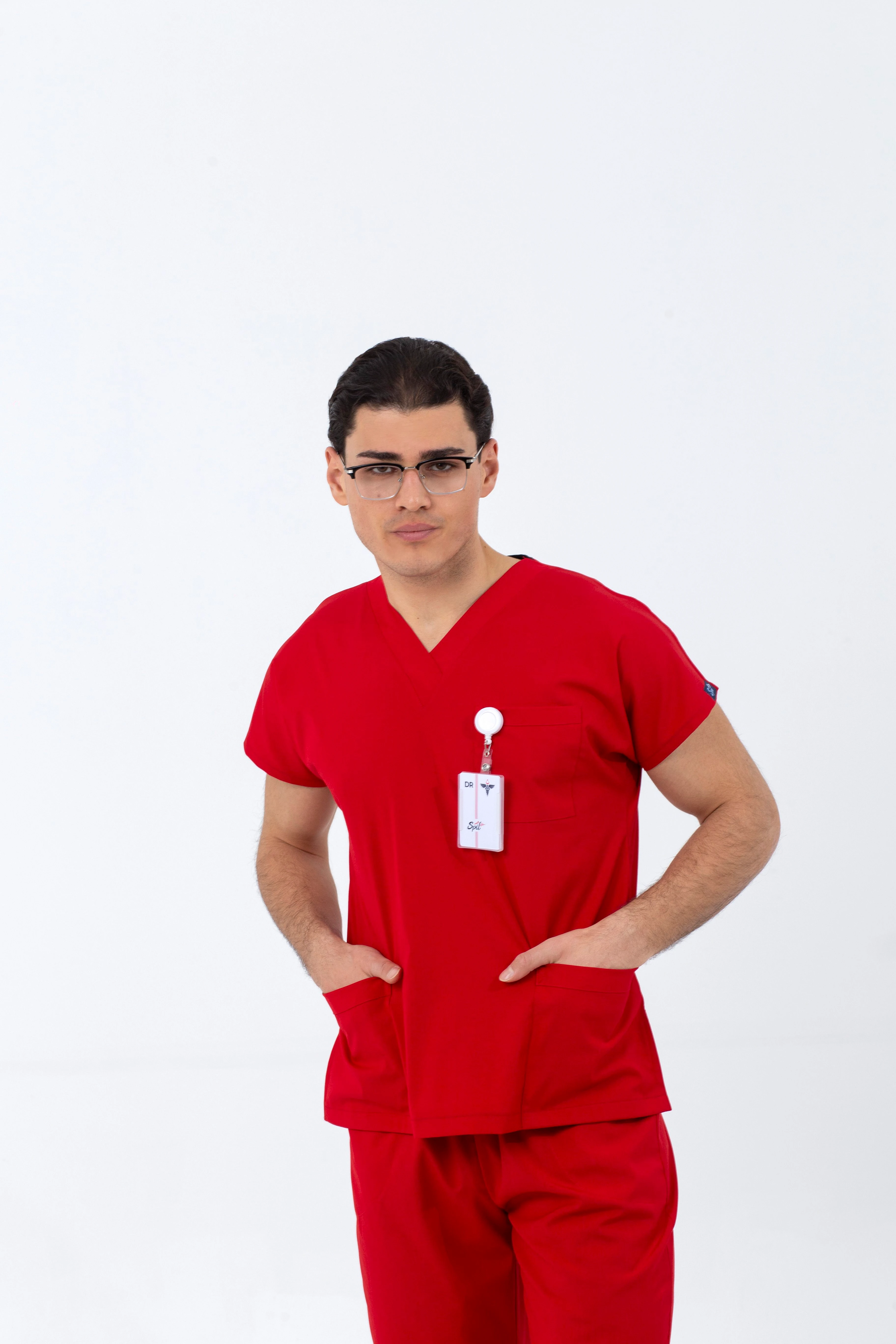 KIRMIZI MAGNESİA LİKRALI TEK ÜST - UNISEX