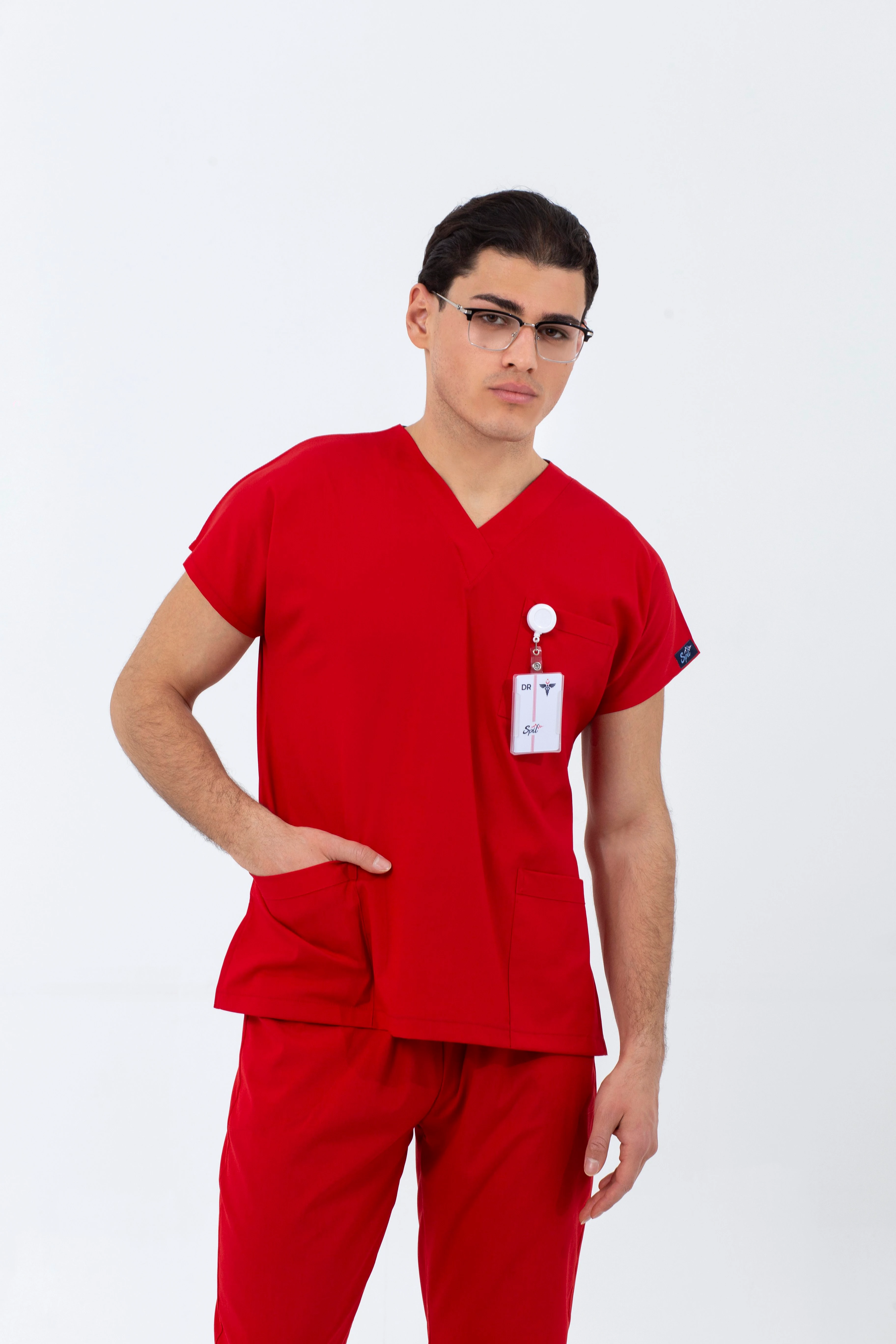 KIRMIZI MAGNESİA LİKRALI TEK ÜST - UNISEX