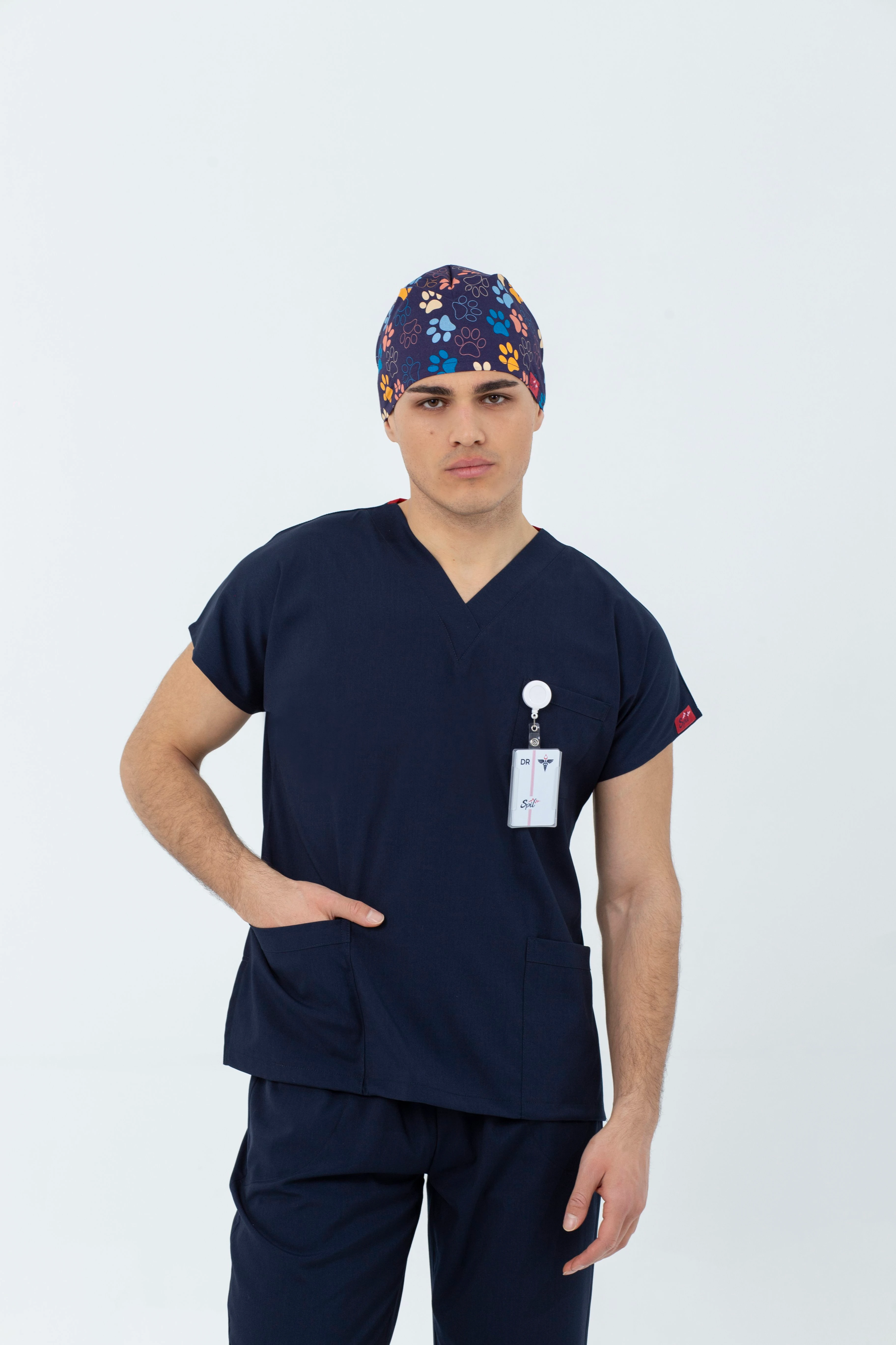 LACİVERT MAGNESİA LİKRALI TEK ÜST - UNISEX