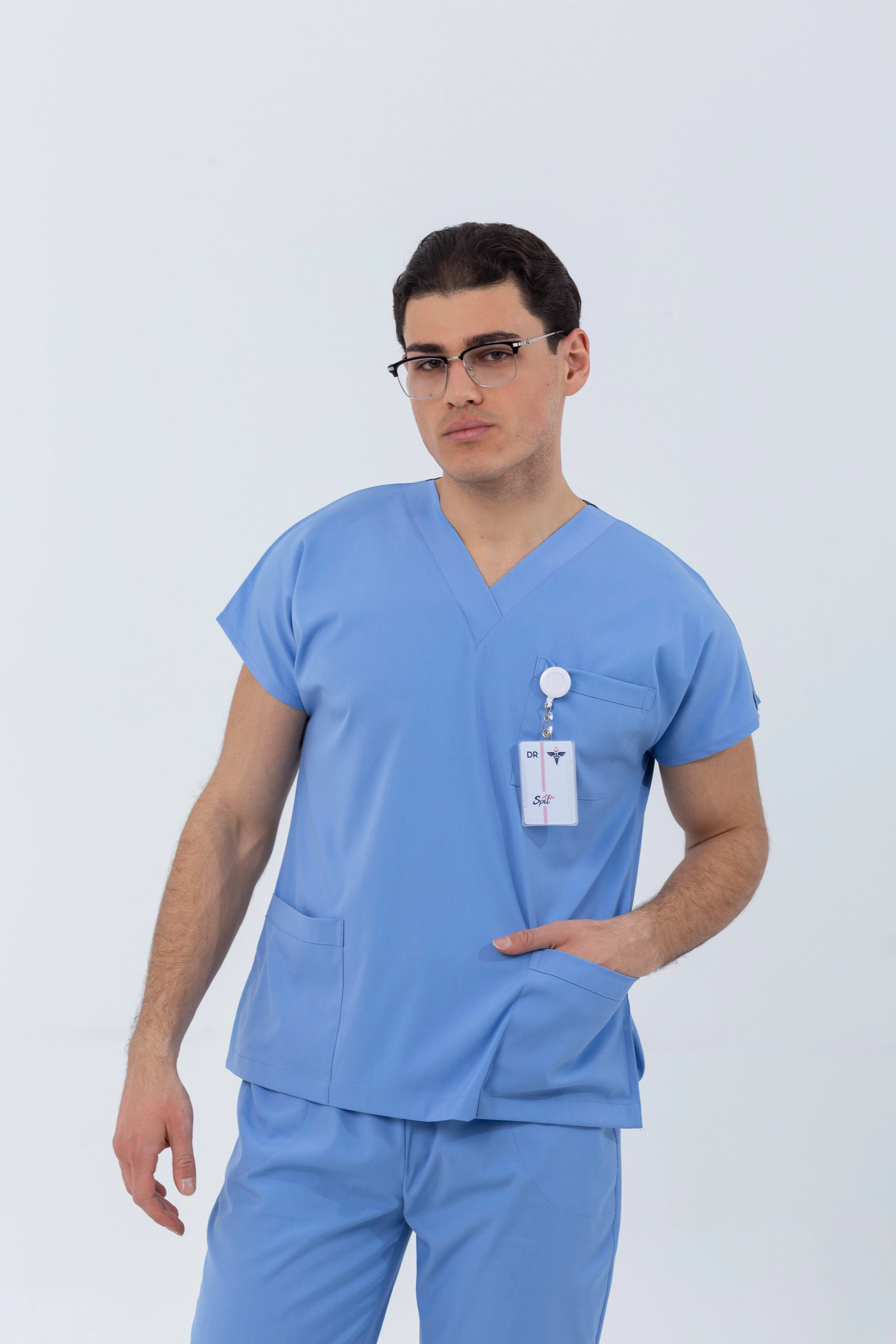 BEBE MAVİ MAGNESİA LİKRALI TEK ÜST