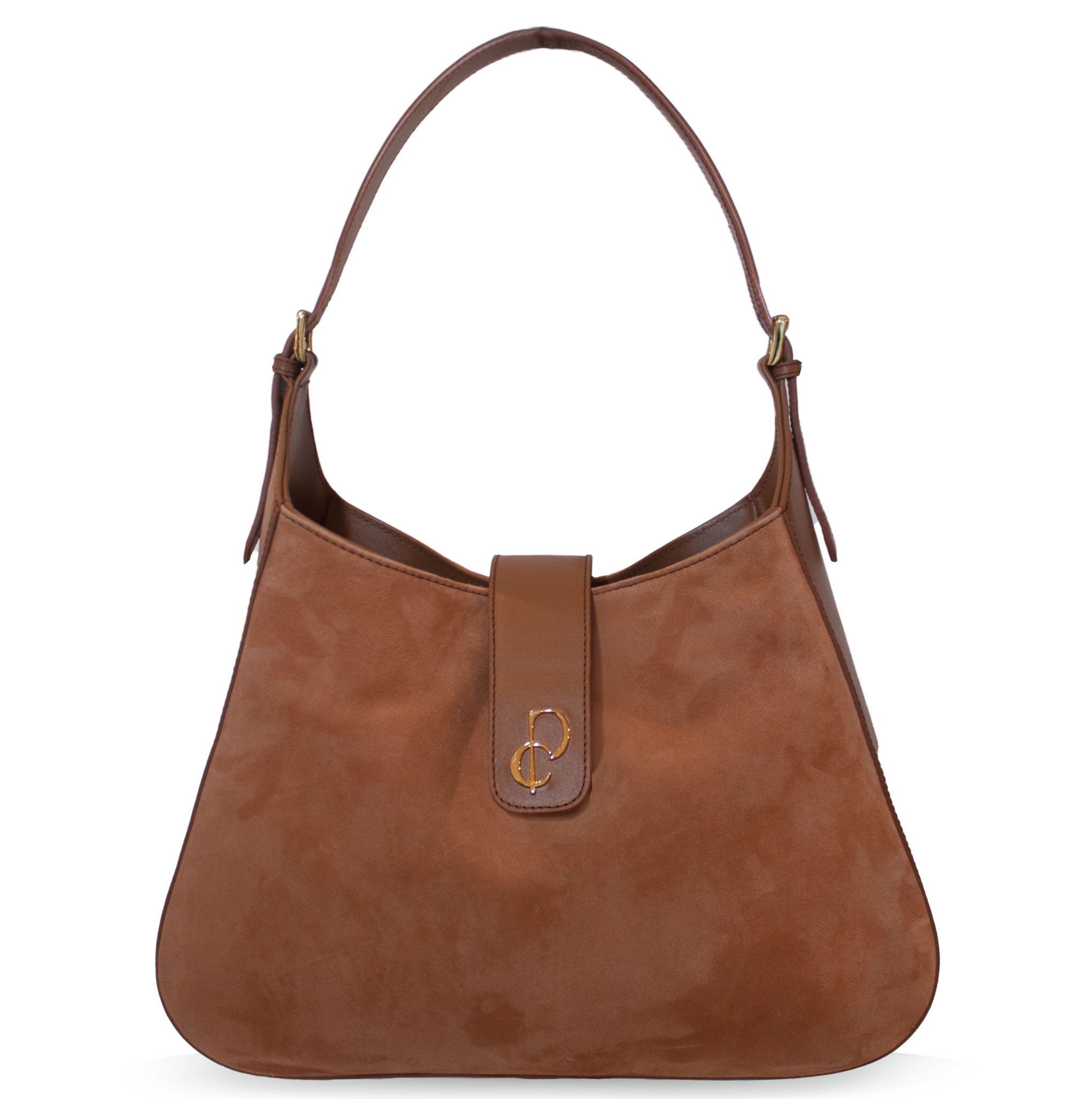 Maddy Tote - Suede Caramel