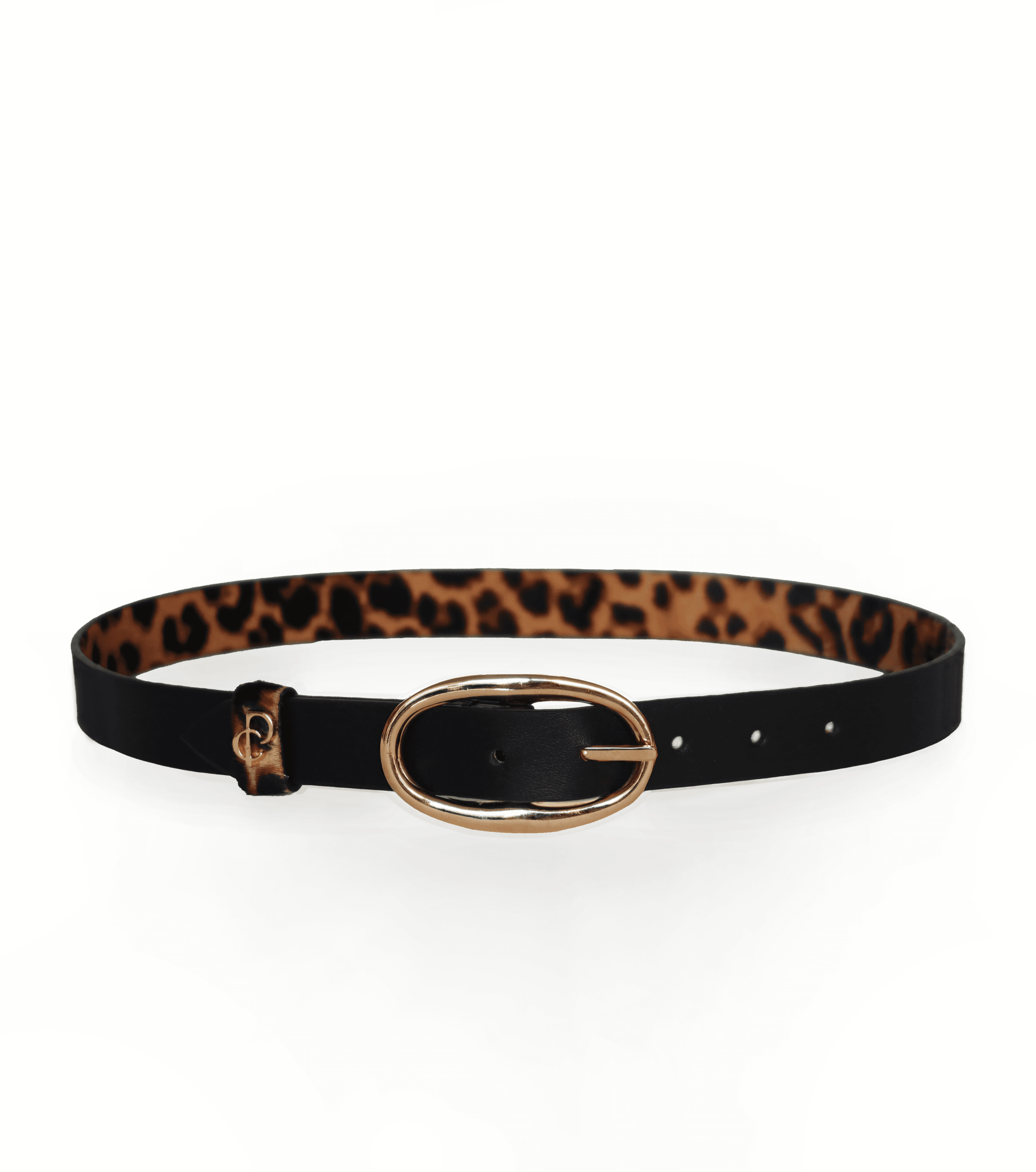 Double Sided Leopard Print Belt 