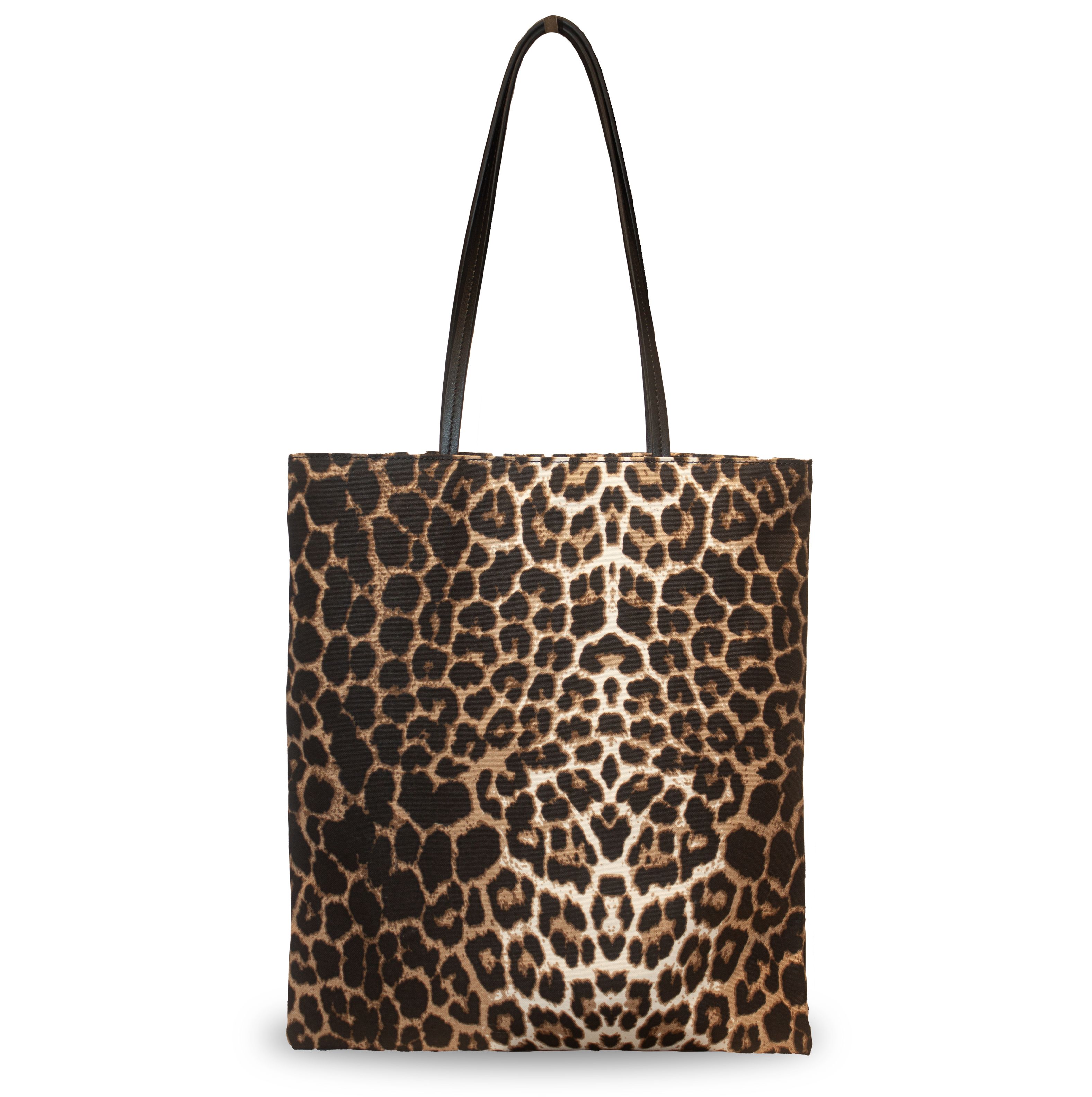 Leopard Canvas Tote