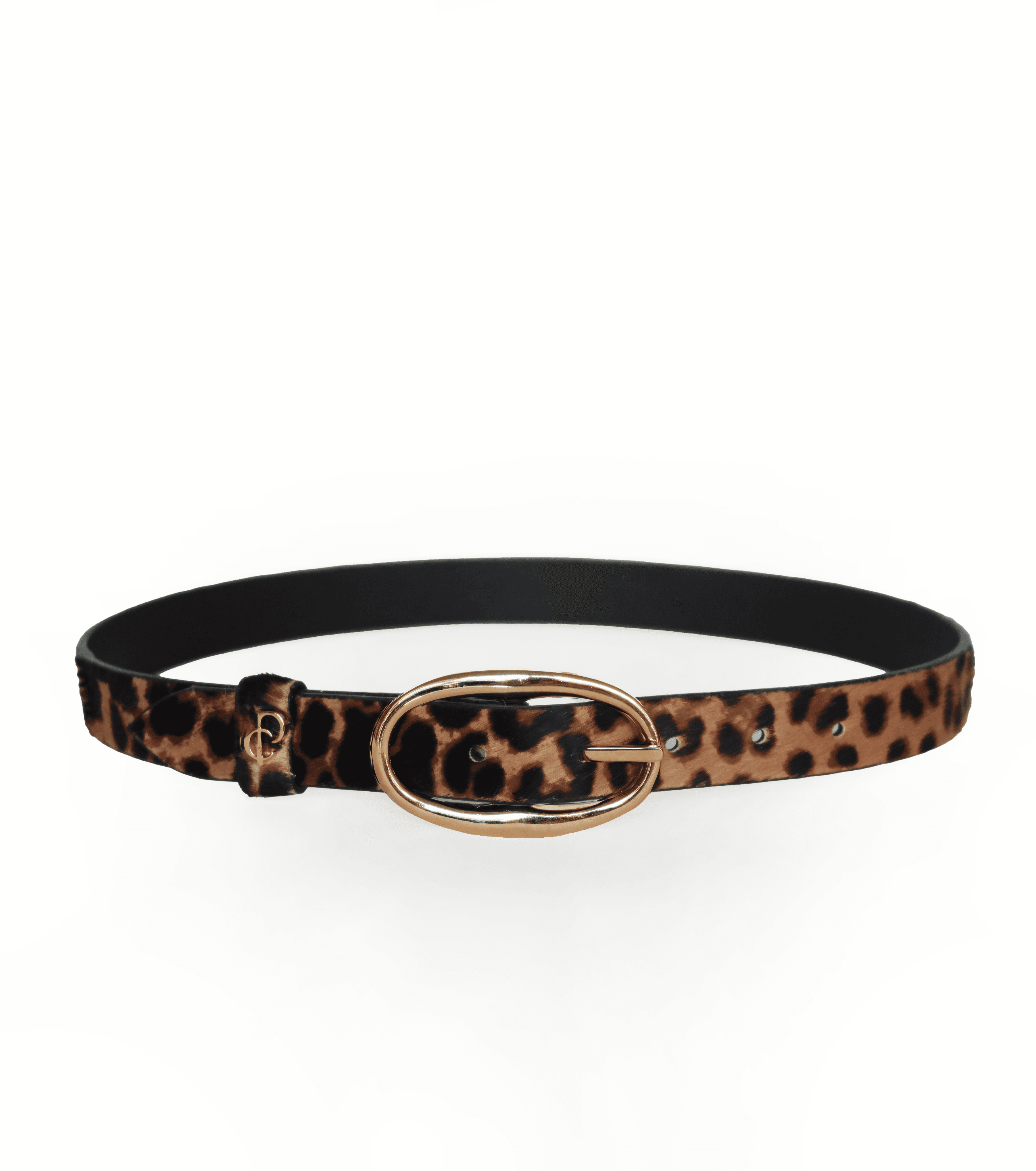 Double Sided Leopard Print Belt 