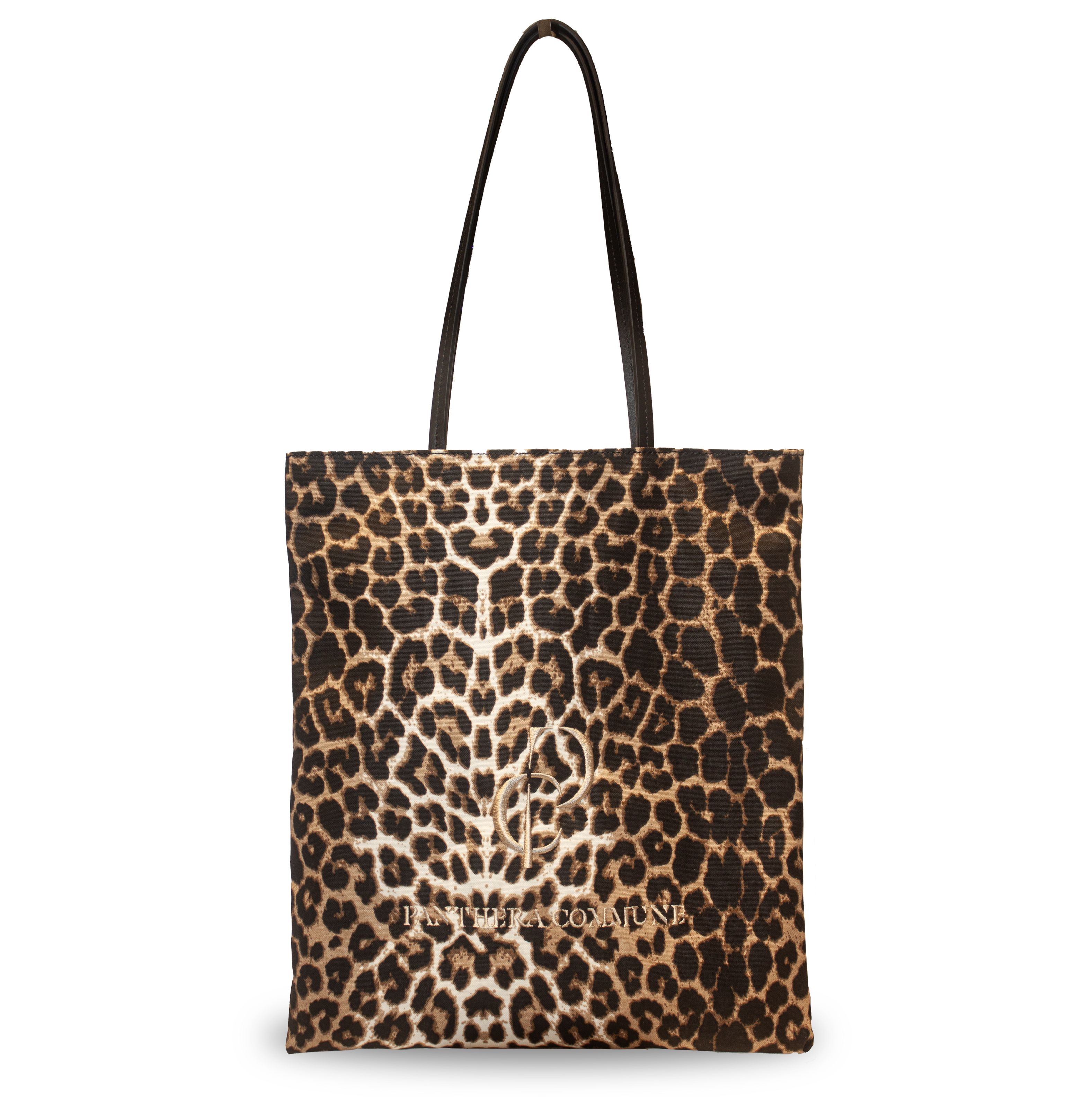 Leopard Canvas Tote