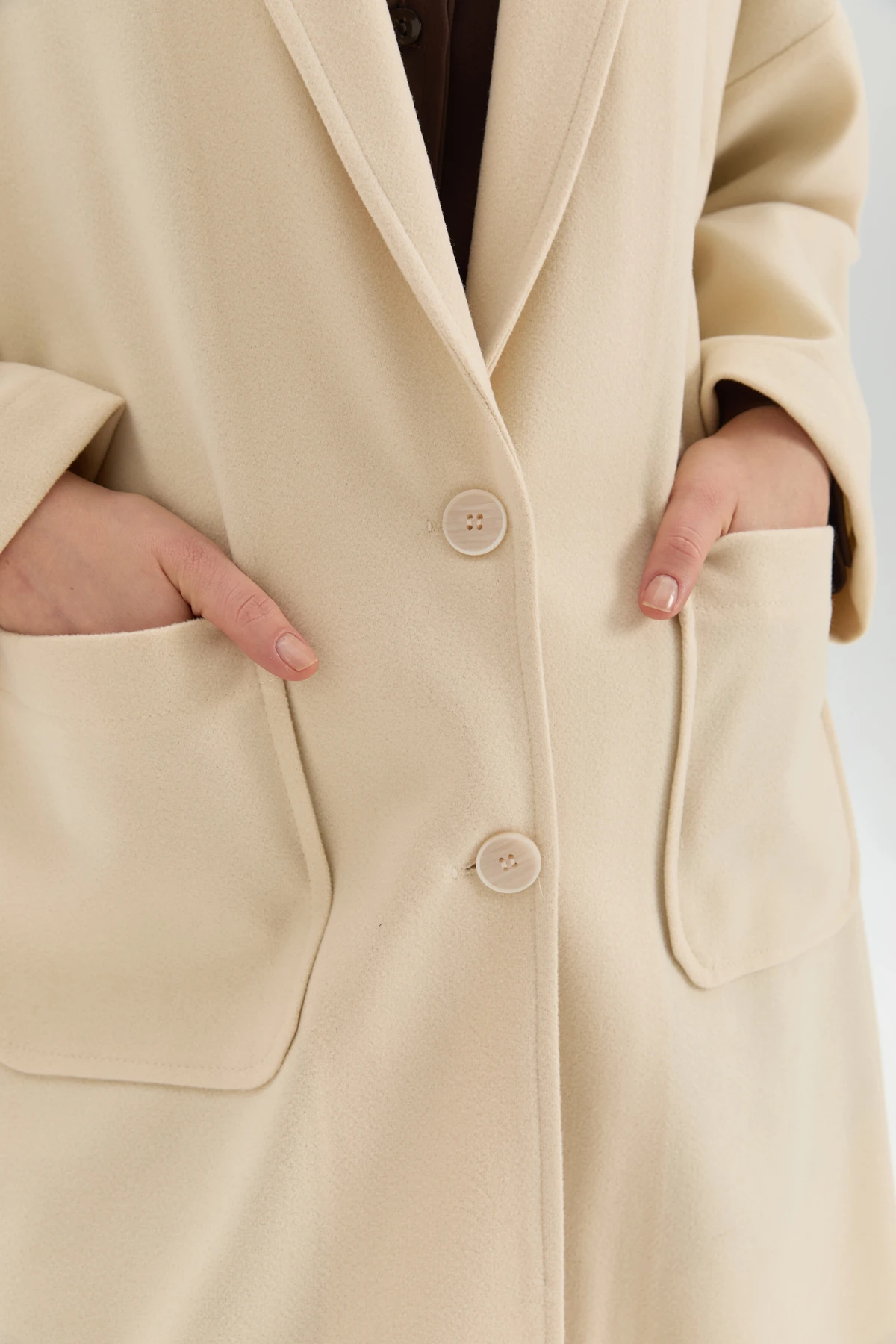 Şal Yaka Kaşe Hırka Kaban