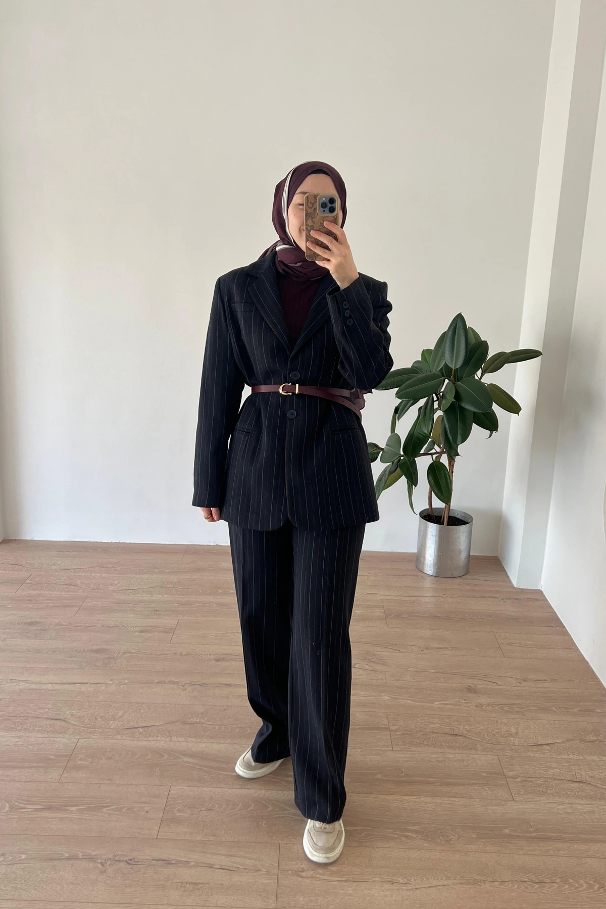 Premium Flanel Ceketli Takım