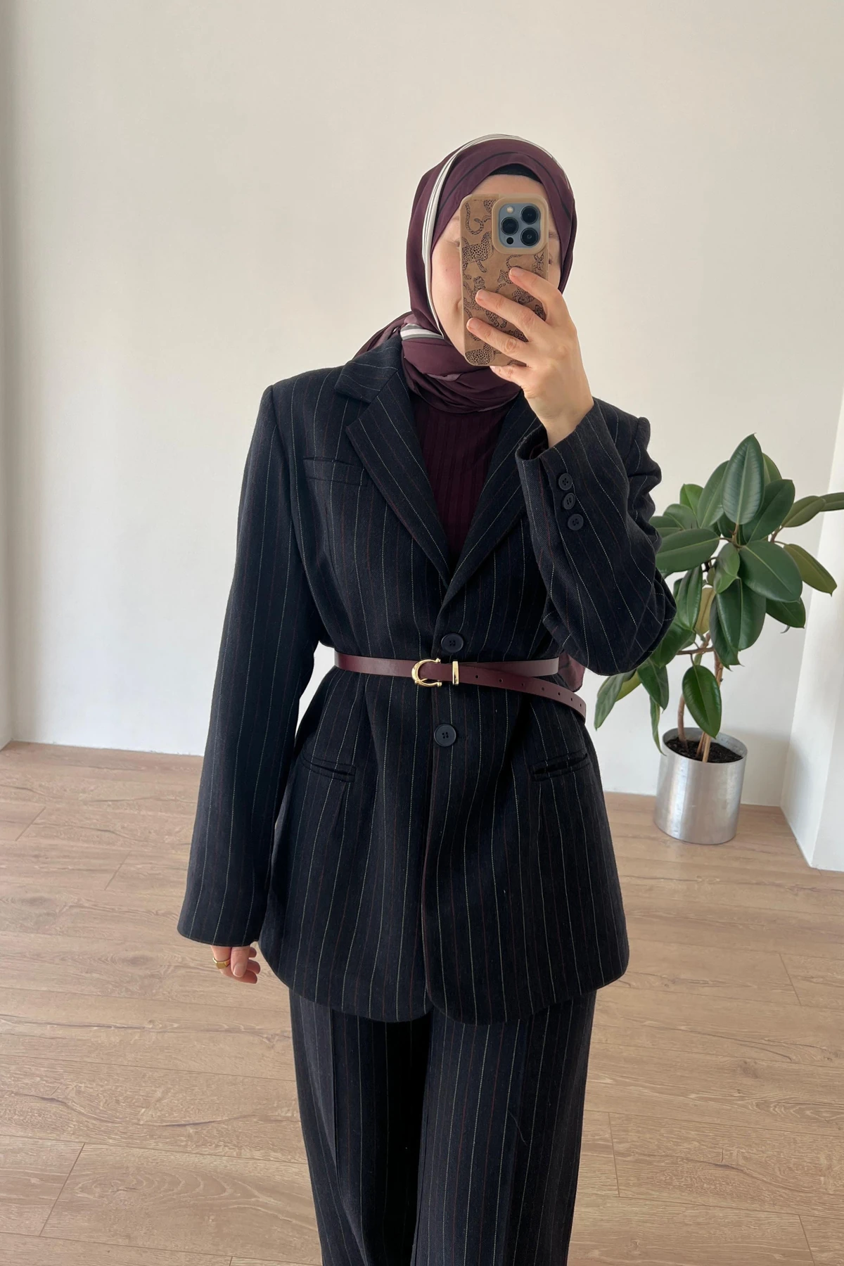 Premium Flanel Ceketli Takım