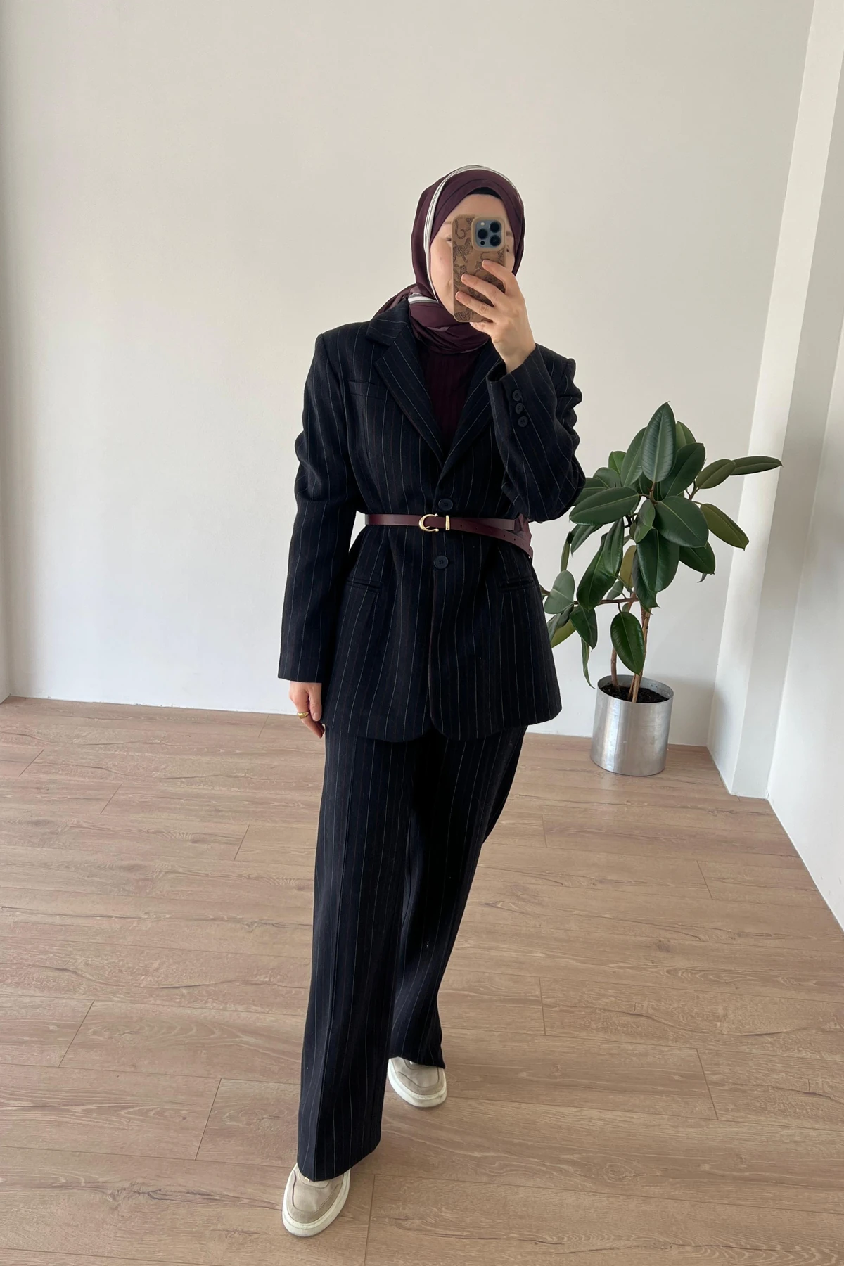 Premium Flanel Ceketli Takım