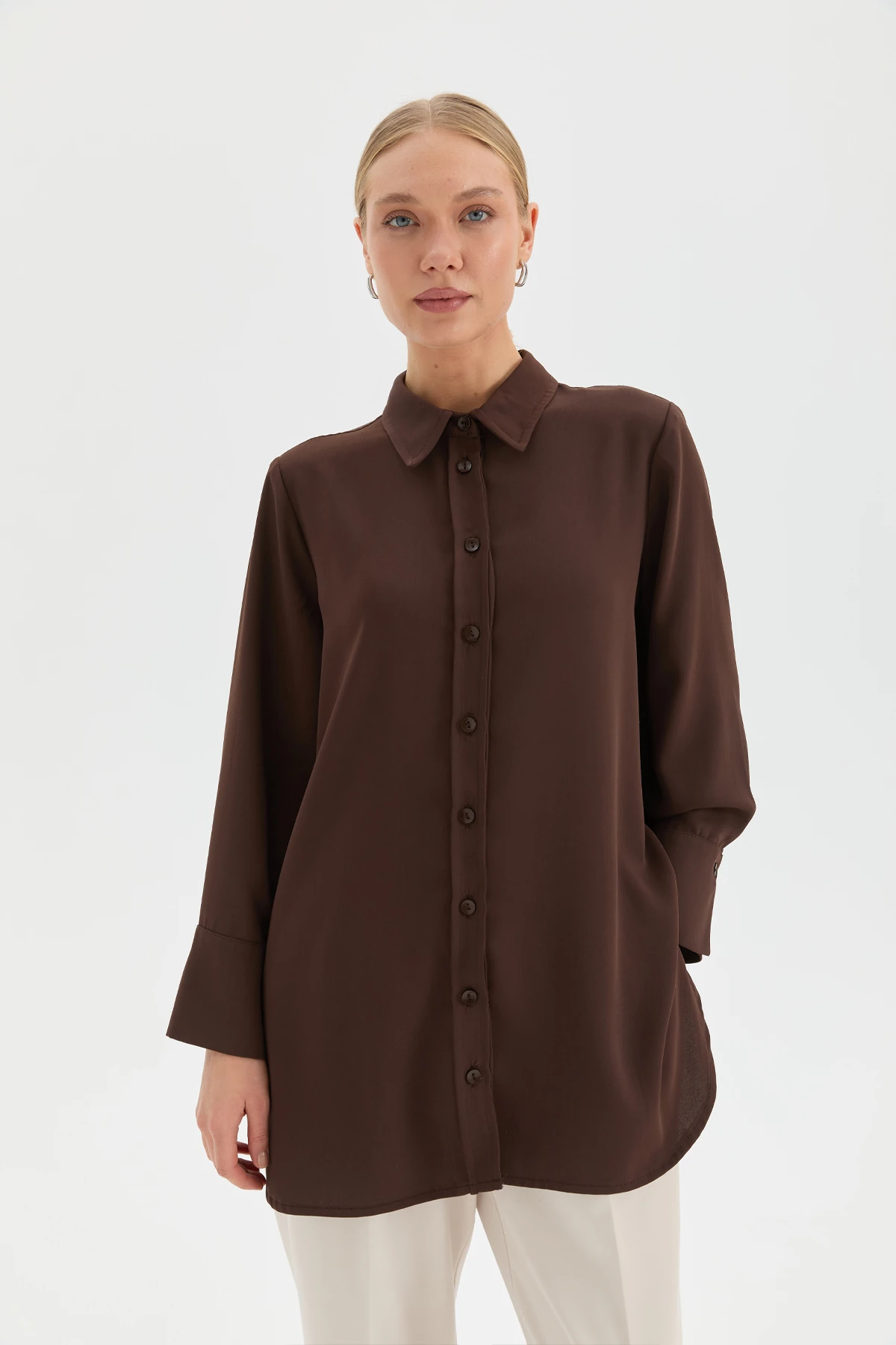 Classic Krep Gömlek