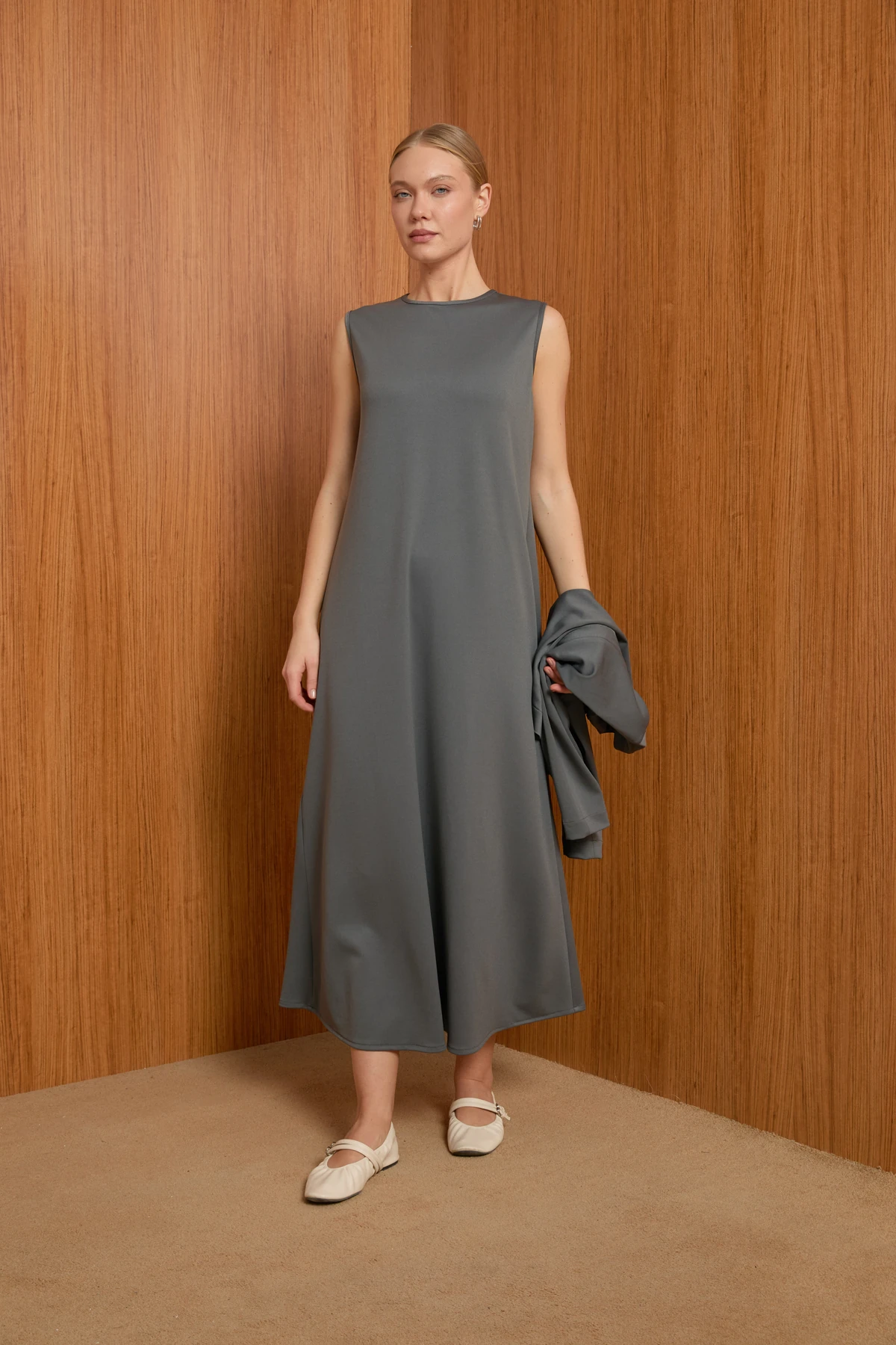 Ceket-Elbise Örme Takım