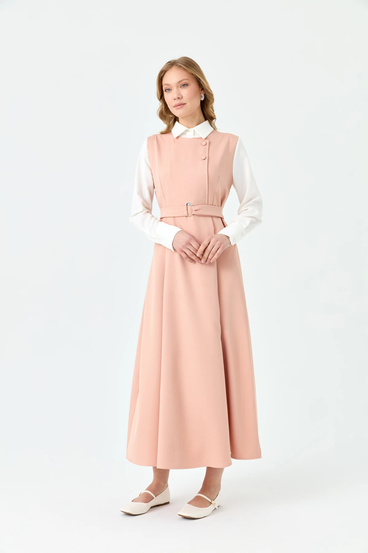 Önden Düğmeli Jile Somon