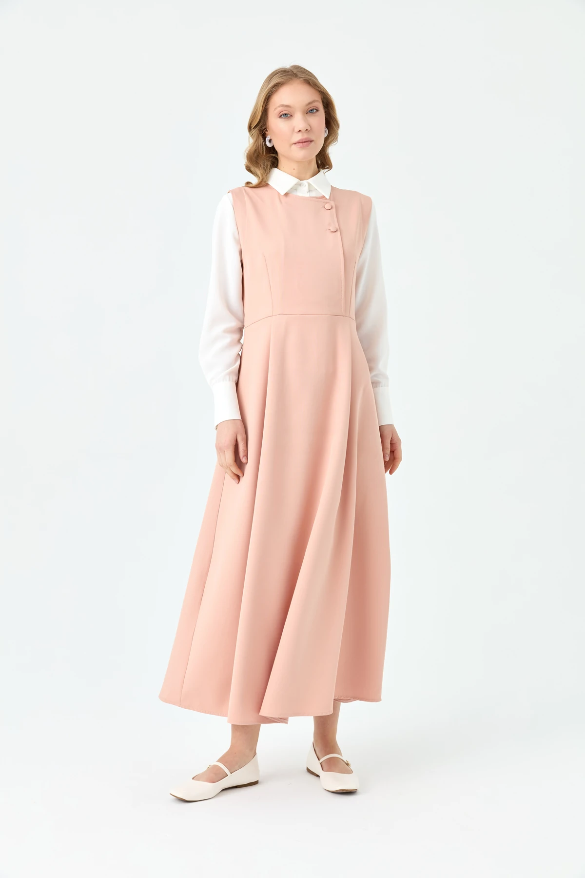 Önden Düğmeli Jile Somon