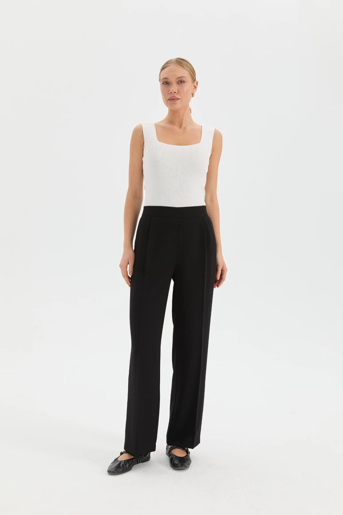 Palazzo Krep Pantolon