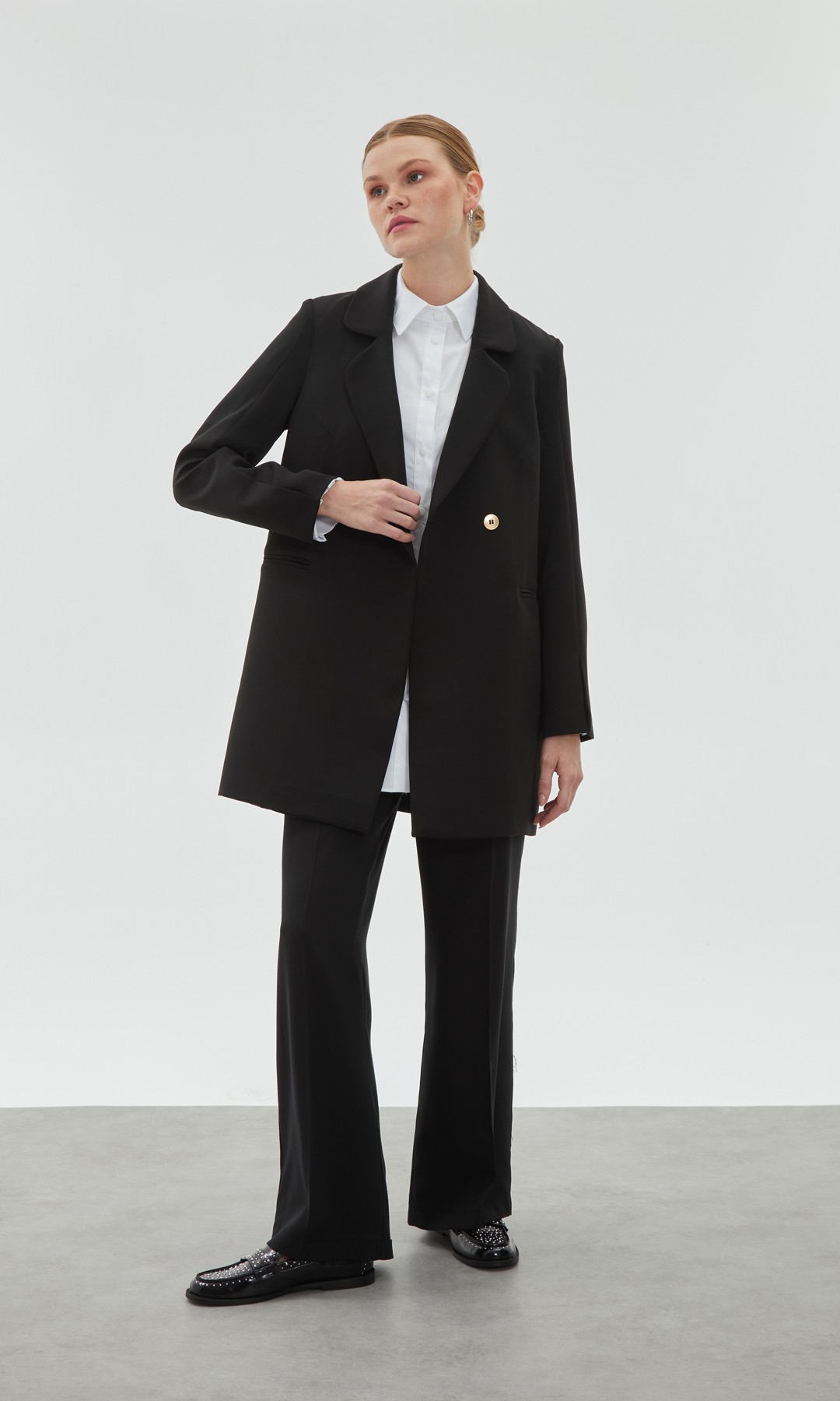 Zoom Blazer Ceket Siyah