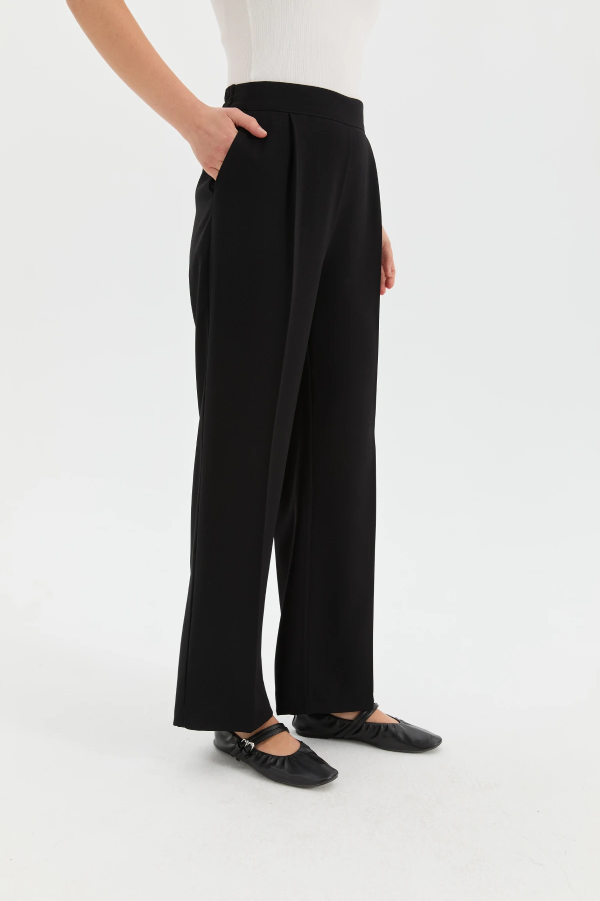 Palazzo Krep Pantolon