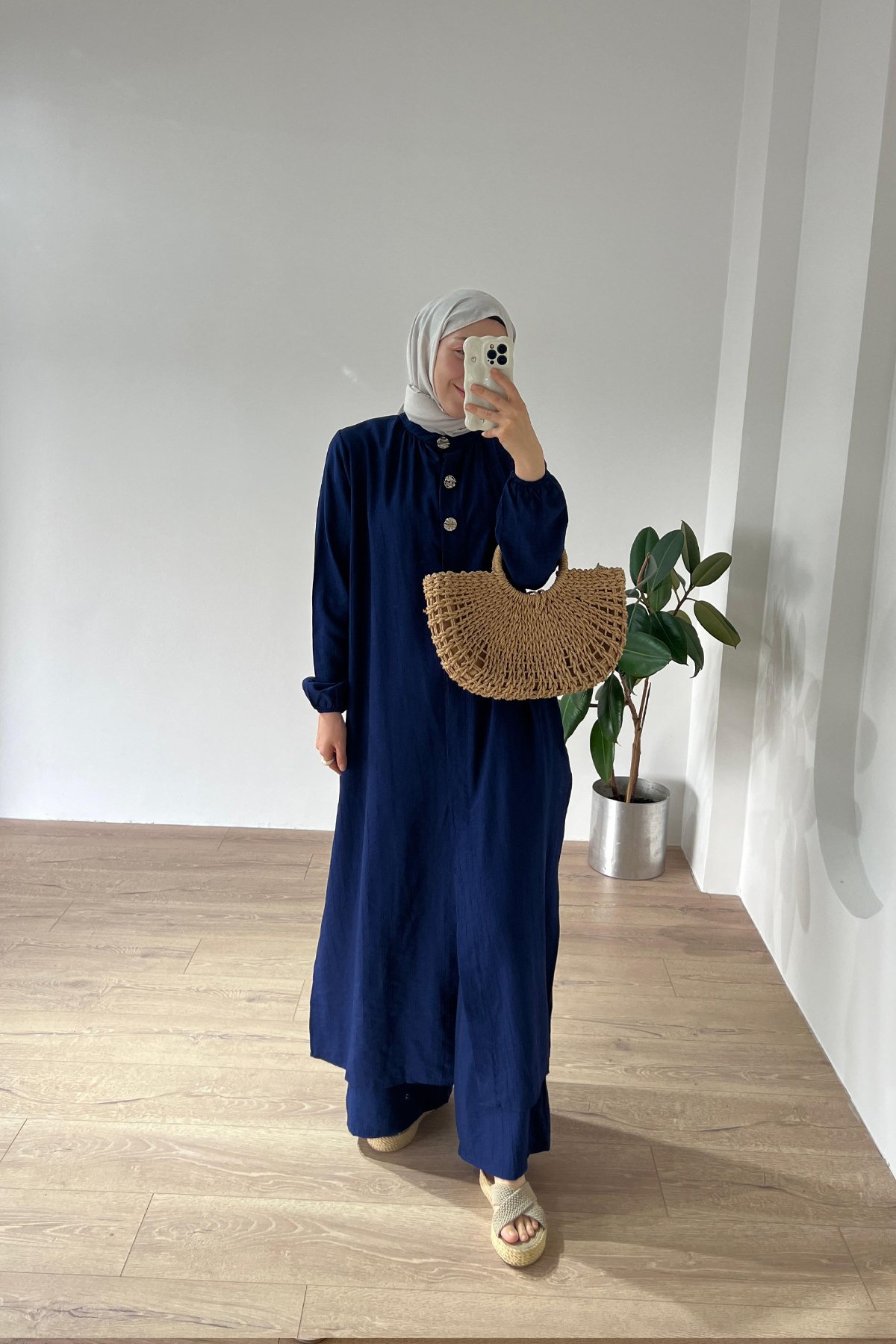 Natural Maxi Takım Lacivert