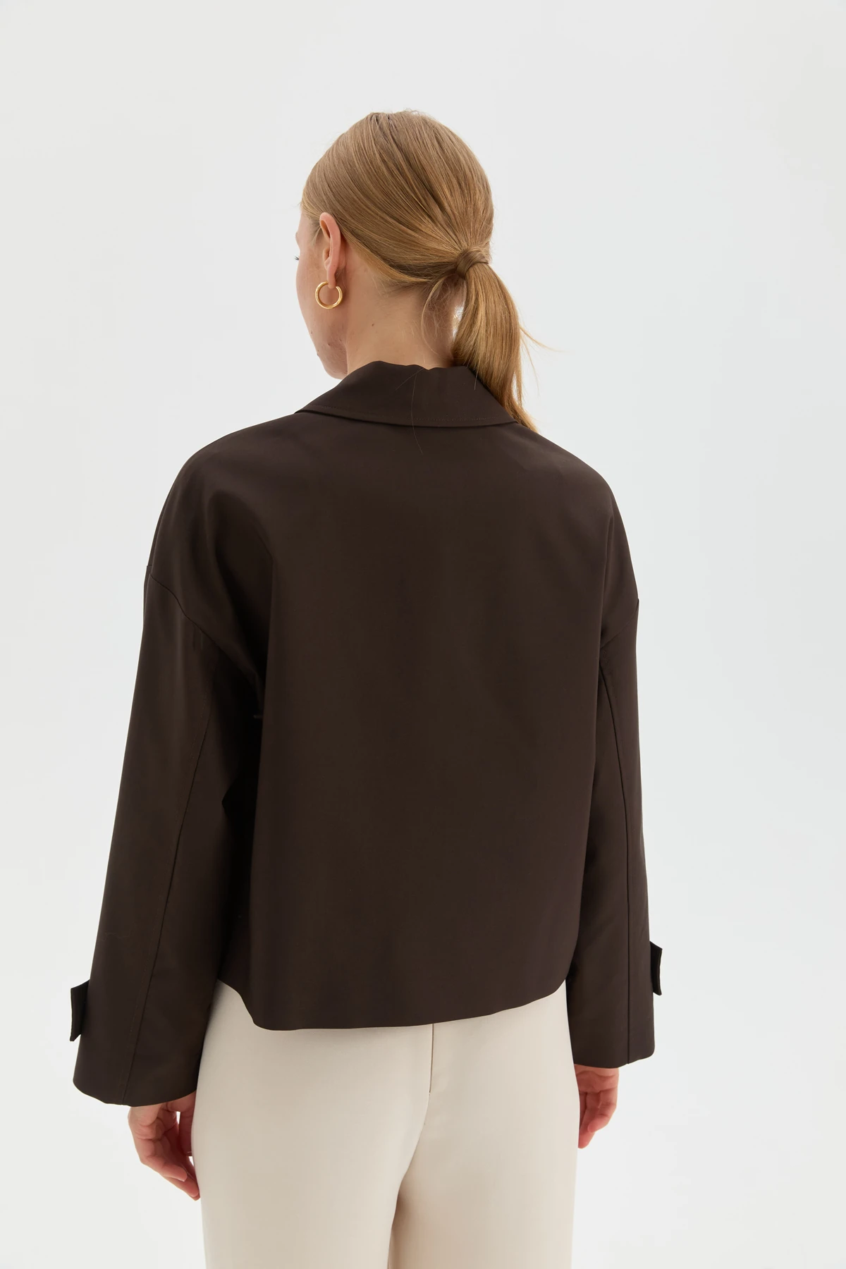 Önden Düğmeli Ceket