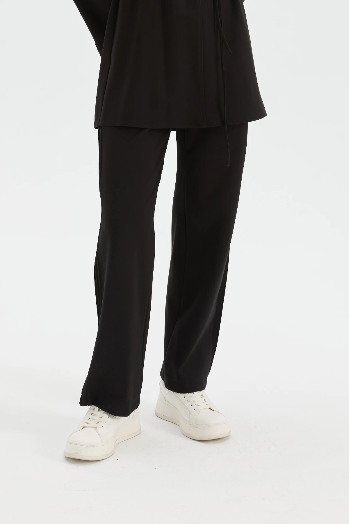 Nervür Detaylı Scuba Pantolon