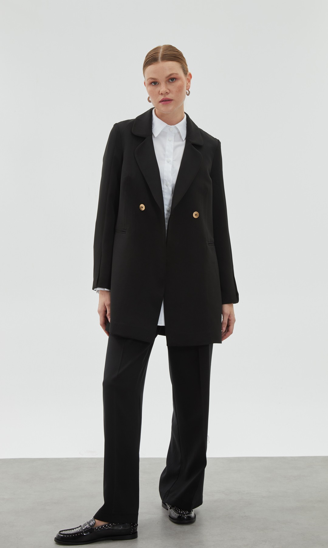 Zoom Blazer Ceket Siyah
