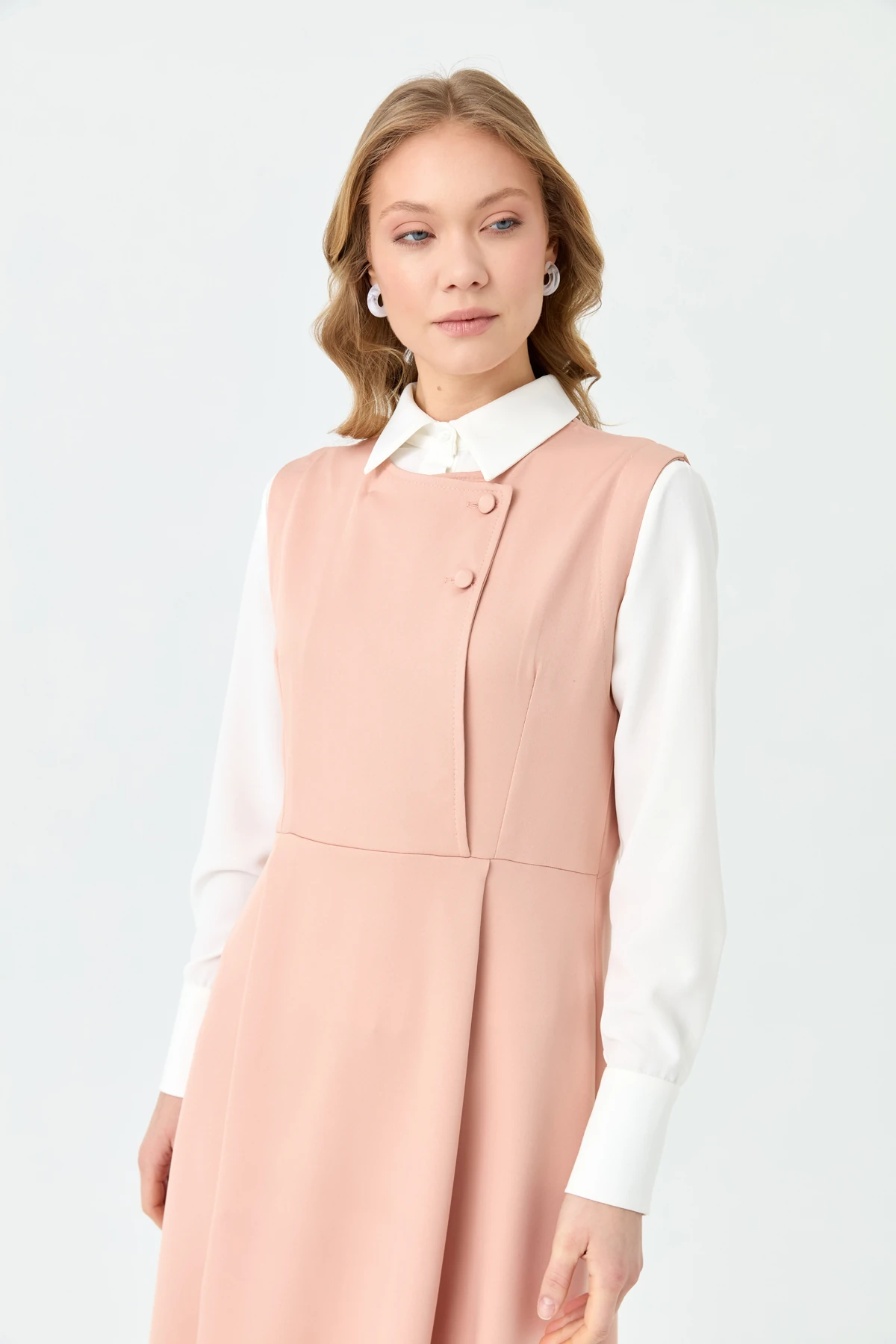 Önden Düğmeli Jile Somon