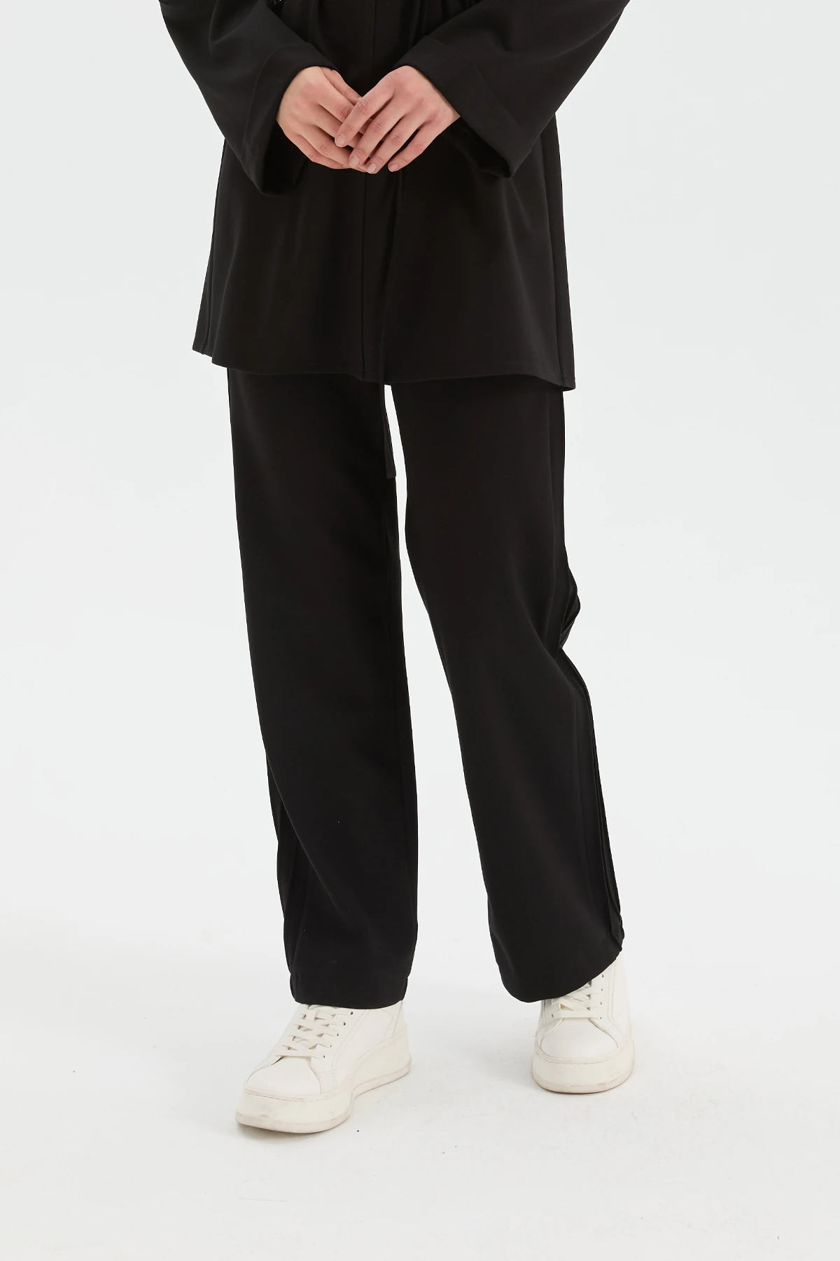 Nervür Detaylı Scuba Pantolon