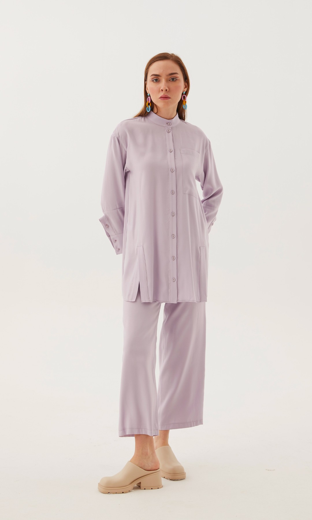 Dinamic Pantolon Lila