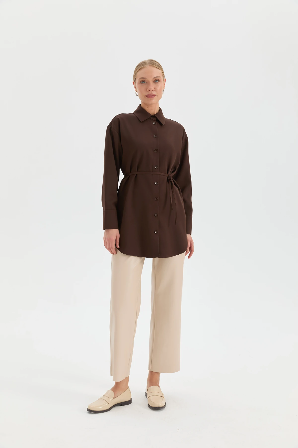 Daily Gömlek - Kahve