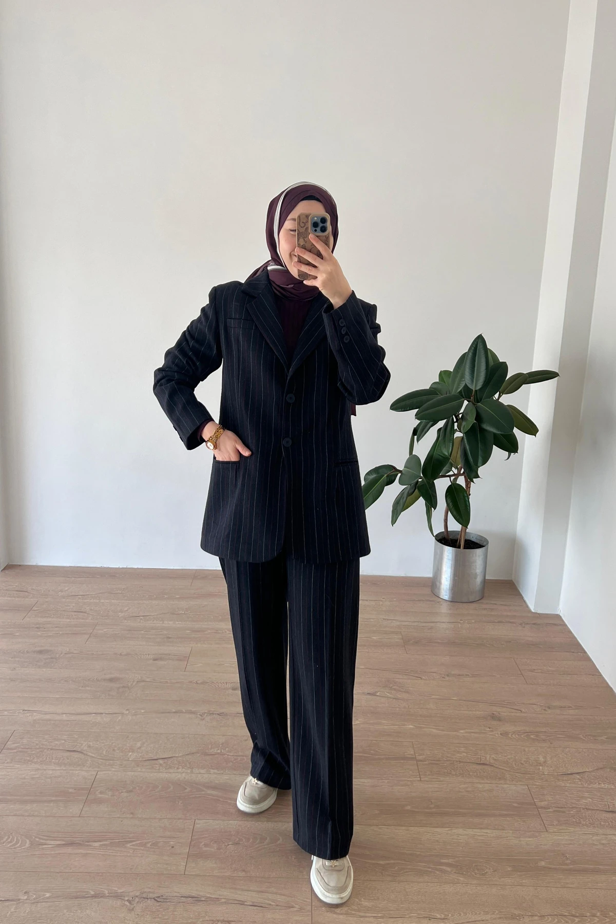 Premium Flanel Ceketli Takım