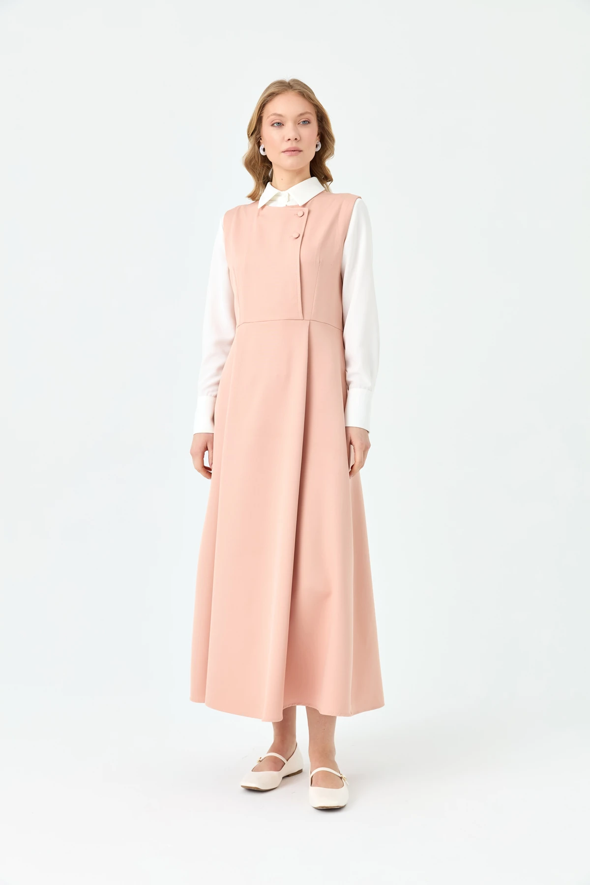 Önden Düğmeli Jile Somon