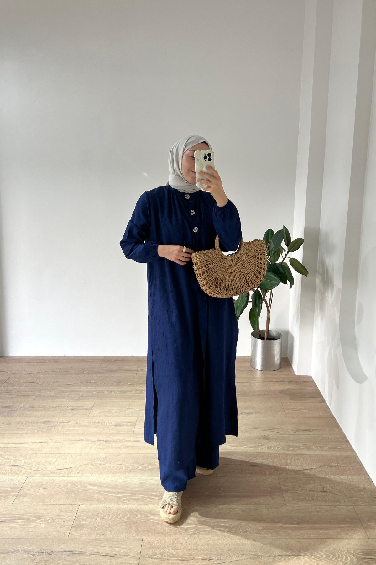 Natural Maxi Takım Lacivert