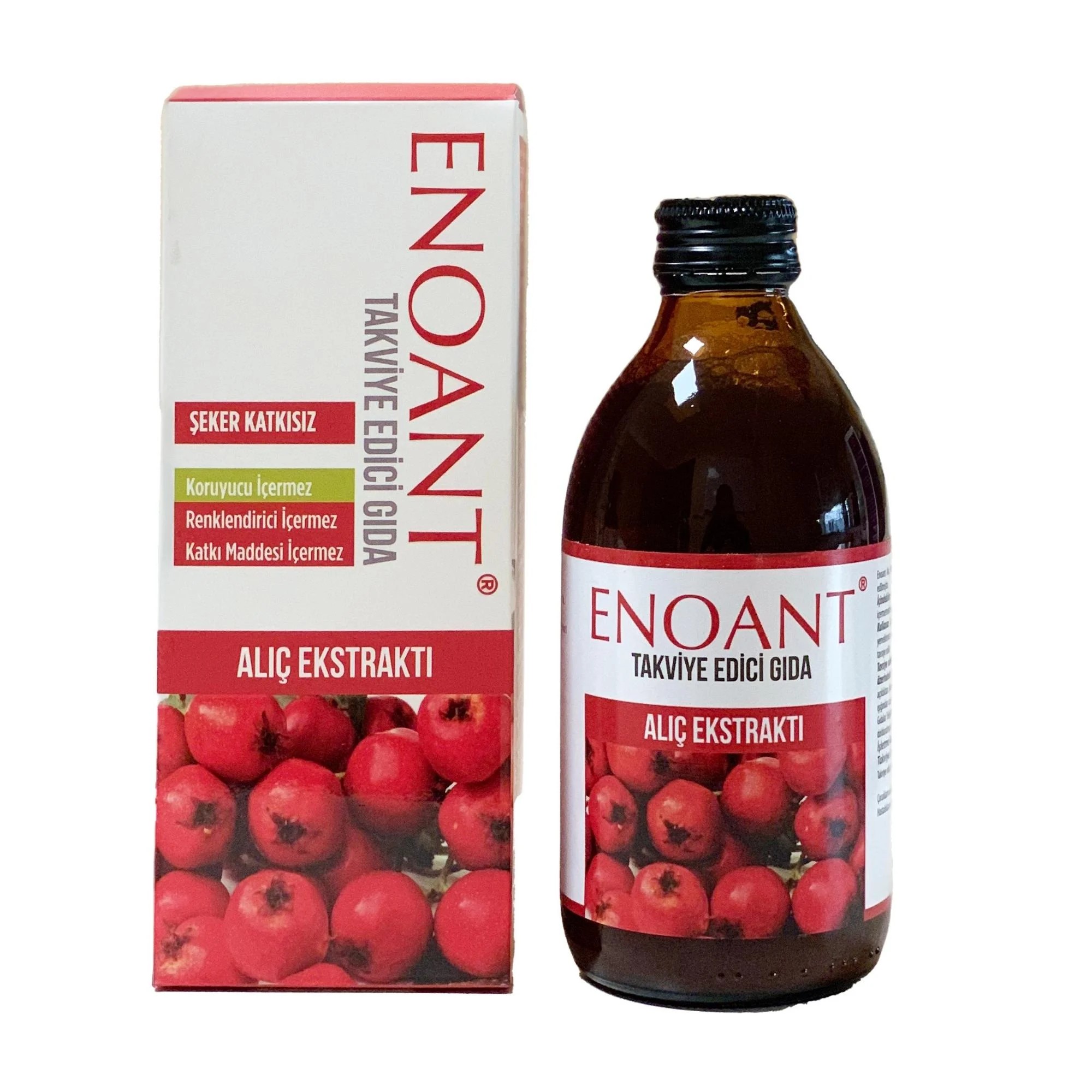 Enoant 250 ml Alıç Ekstraktı Takviye Edici Gıda